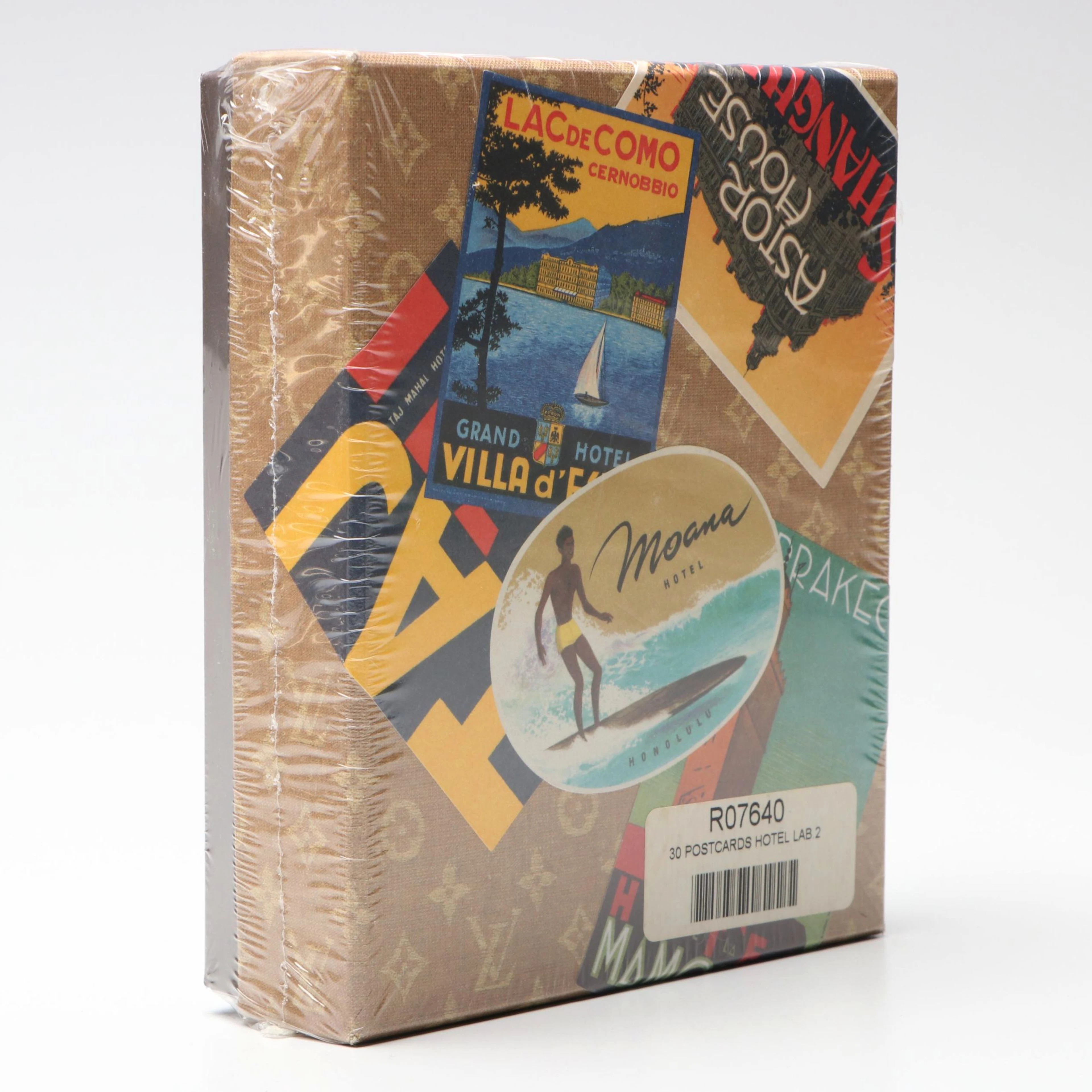 Louis Vuitton "Art of Travel" Hotel Postcard Label Set