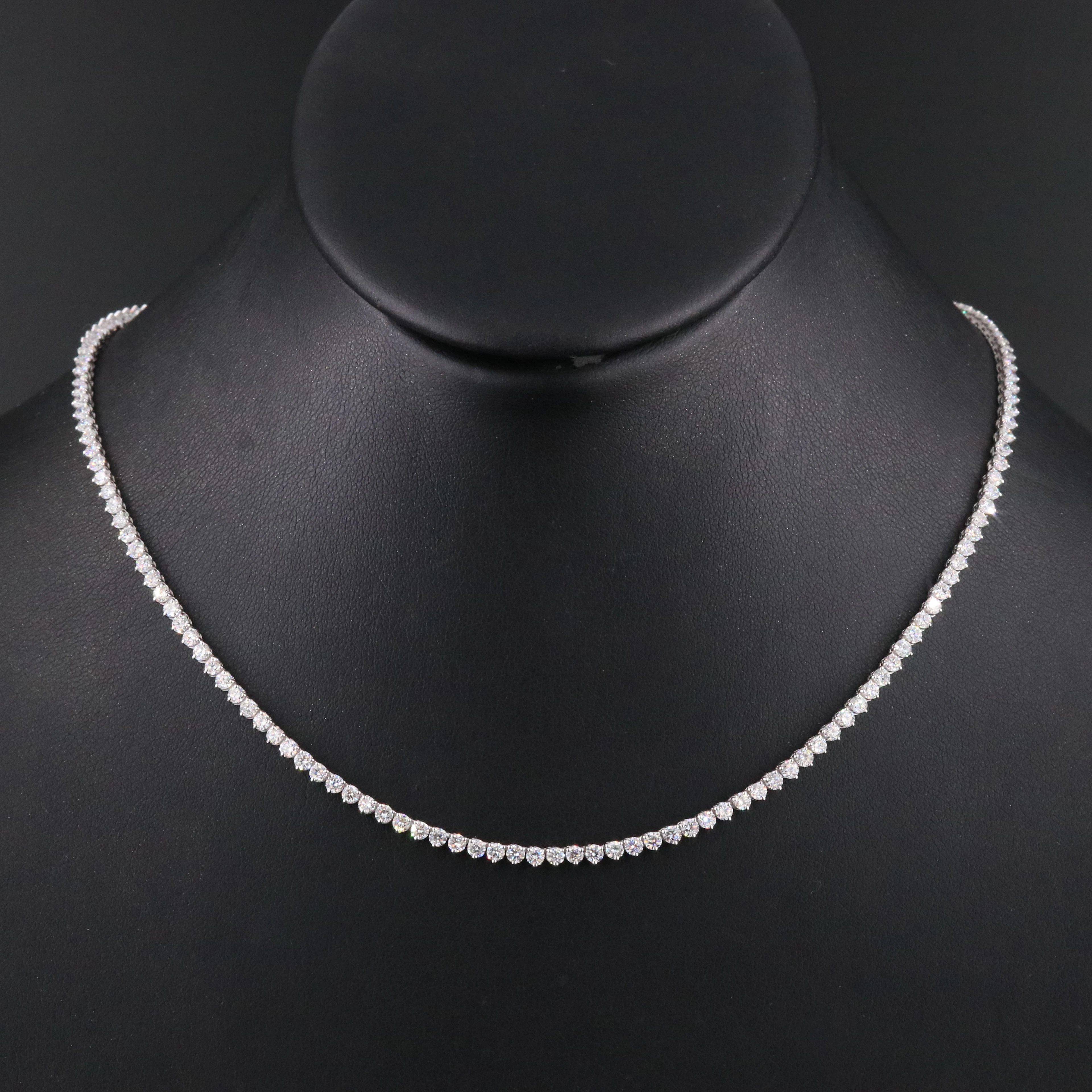 14K 8.63 CTW Lab Grown Diamond Necklace