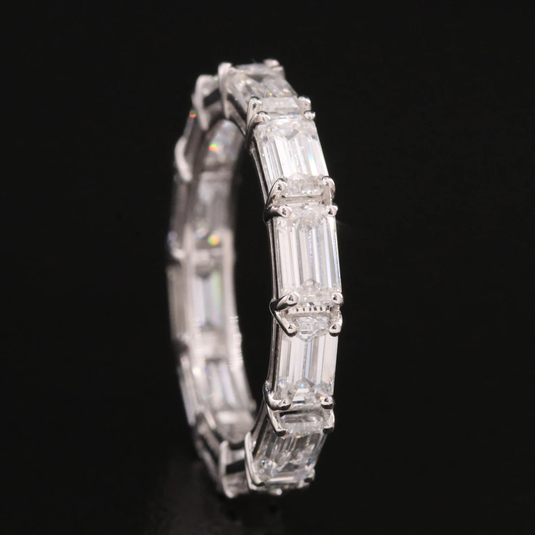 14K 3.49 CTW Lab Grown Diamond Eternity Band