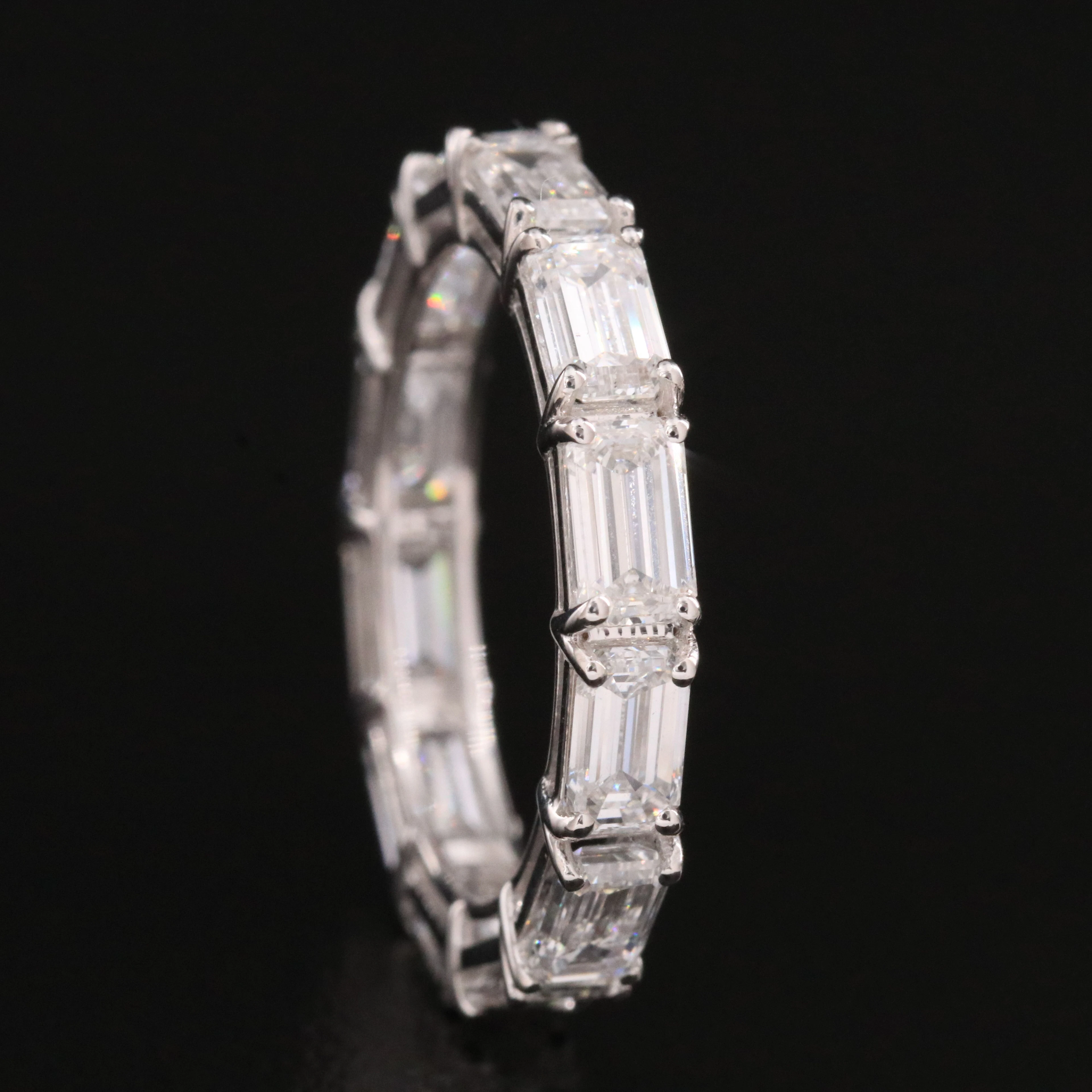 14K 3.49 CTW Lab Grown Diamond Eternity Band
