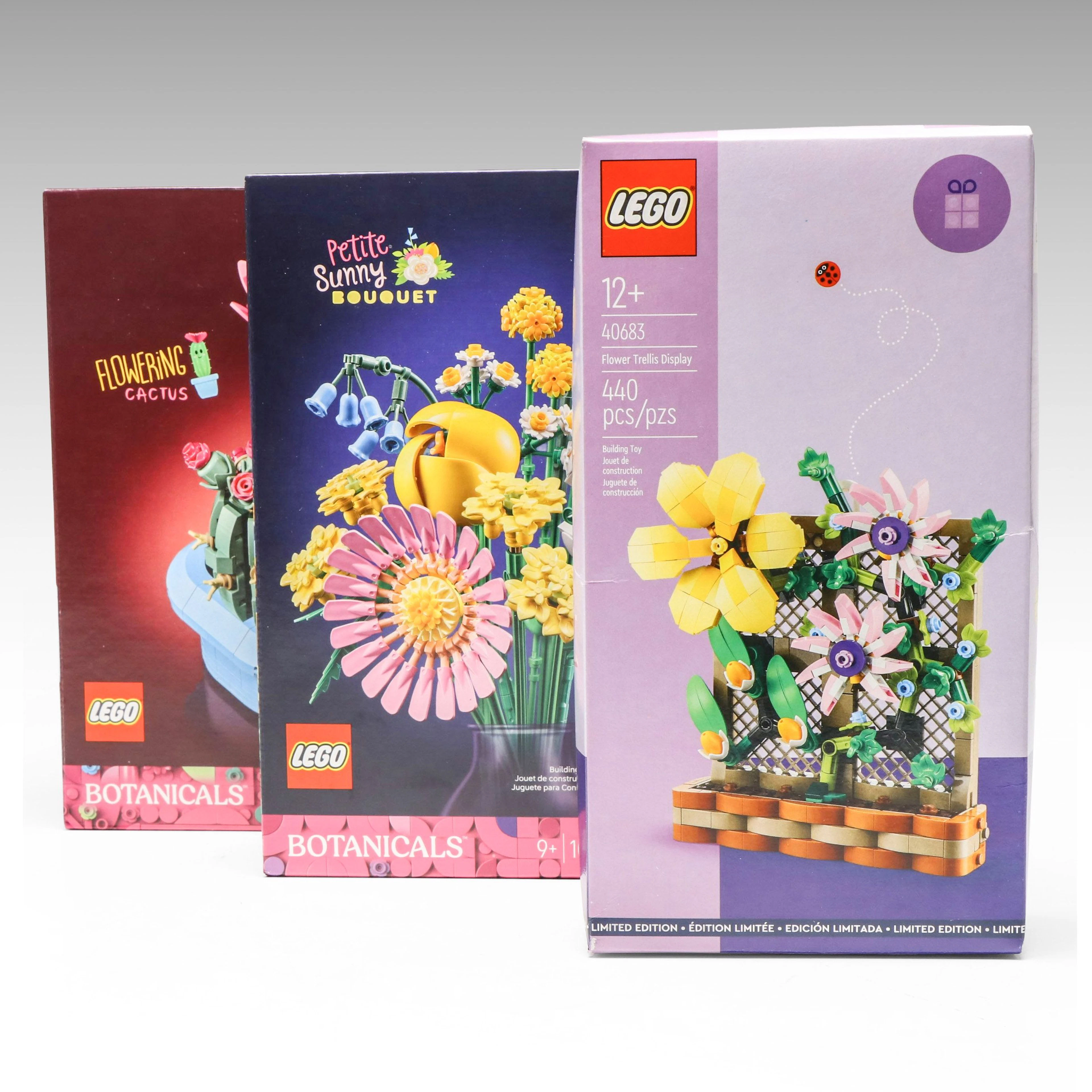 LEGO Limited Edition "Flower Trellis Display" and More Building Sets, 21st C.