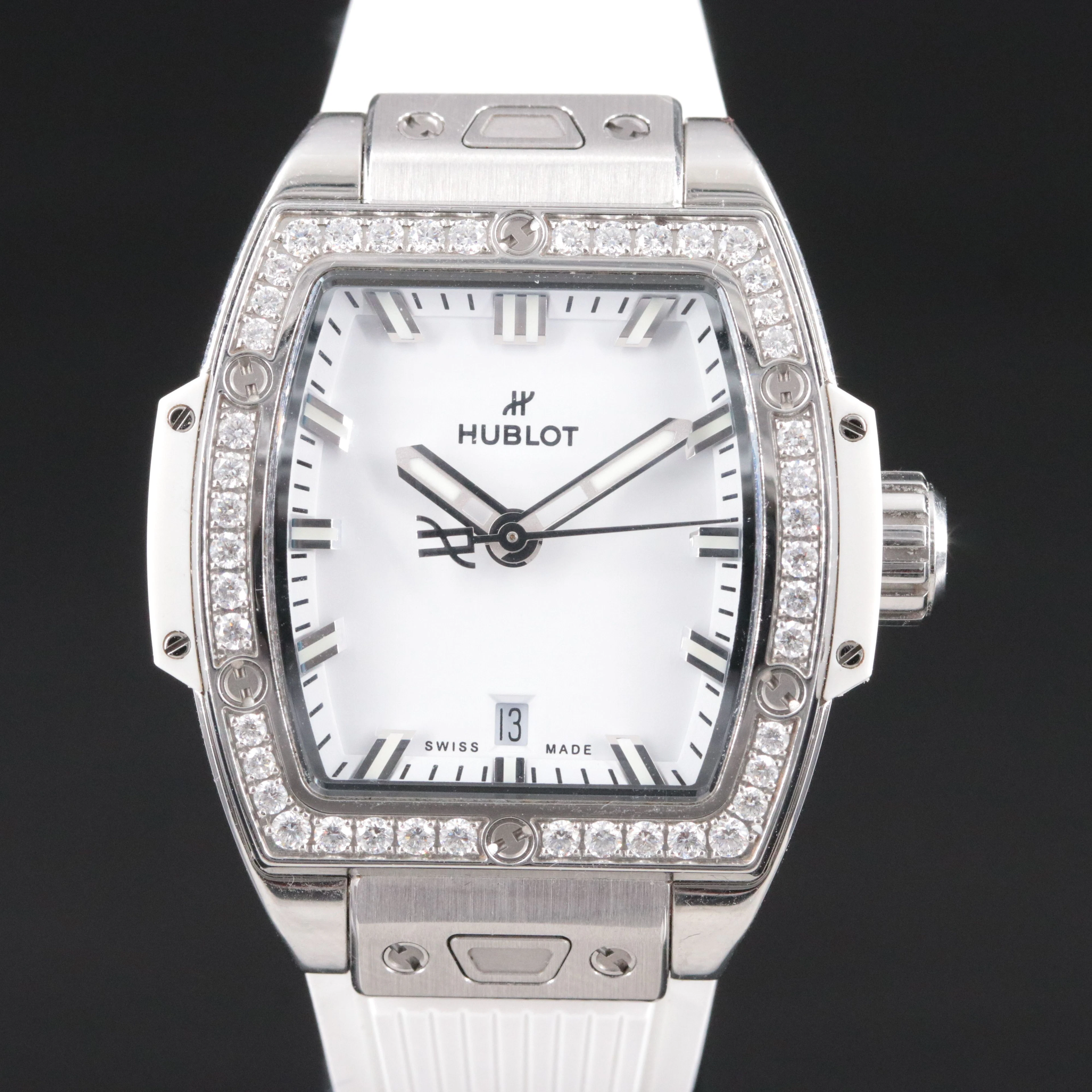 Hublot Spirit of Big Bang Steel White Diamonds Ref. 682.SE.2010.RW.1204 Watch