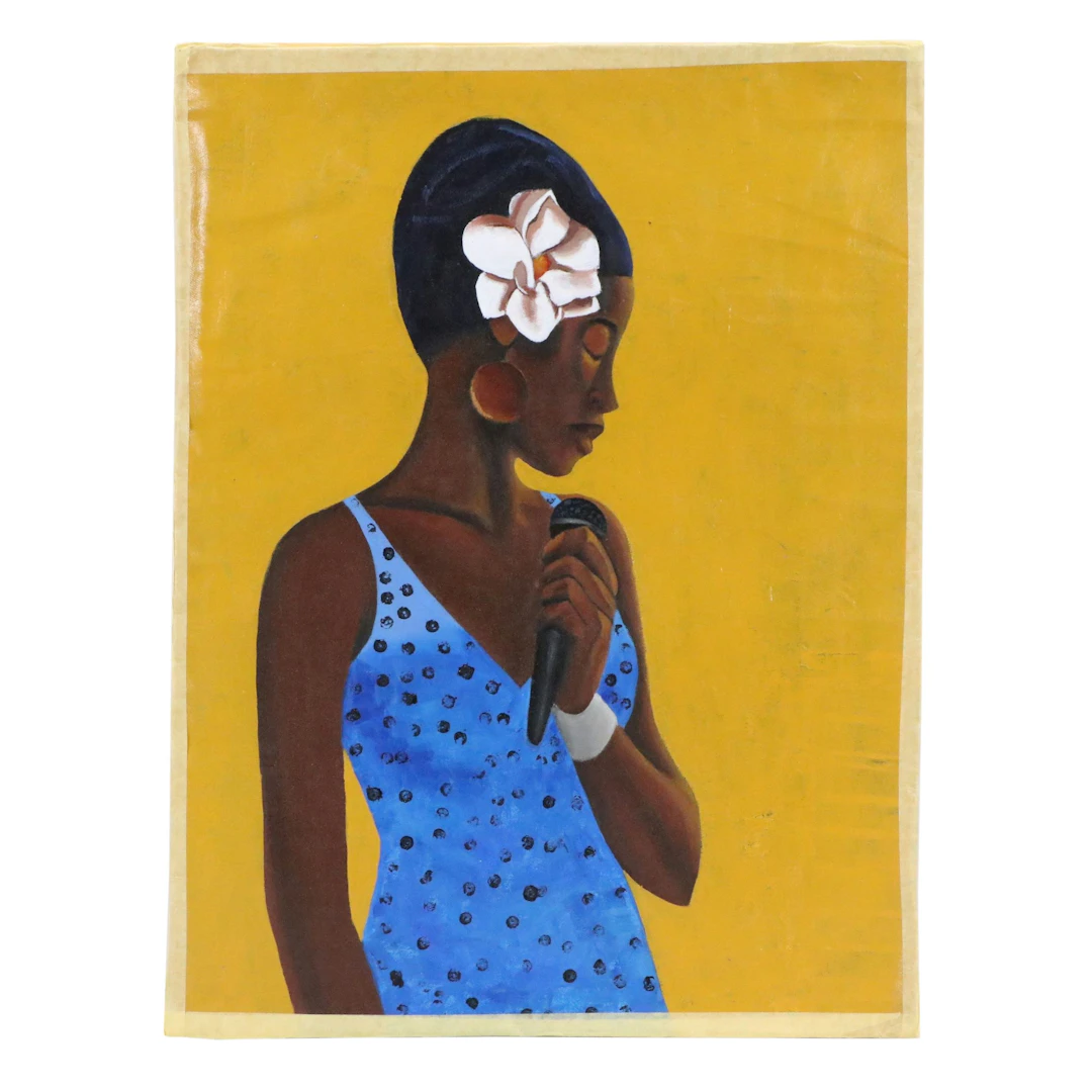 Oluwakemi Omowaire Acrylic Painting "Sweet Tenderness," 2026
