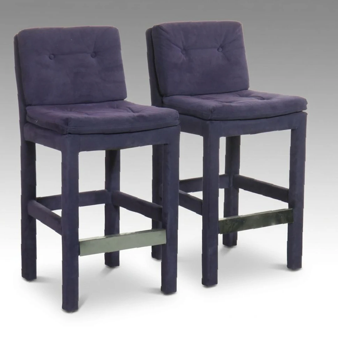 Shenandoah Furniture Upholstered Barstools, Pair