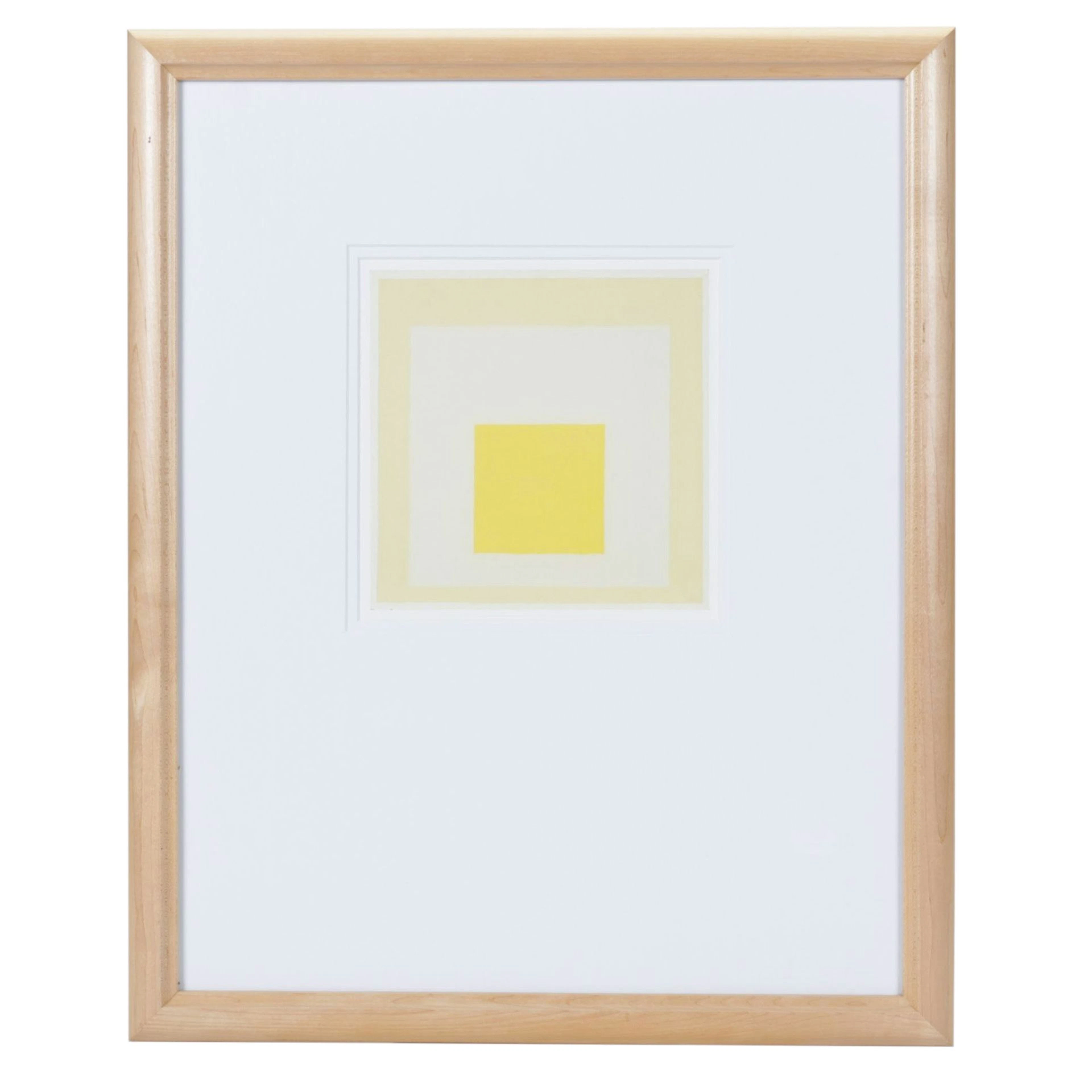Serigraph Designed by Josef Albers From the "Homage to the Square" Series, 1972