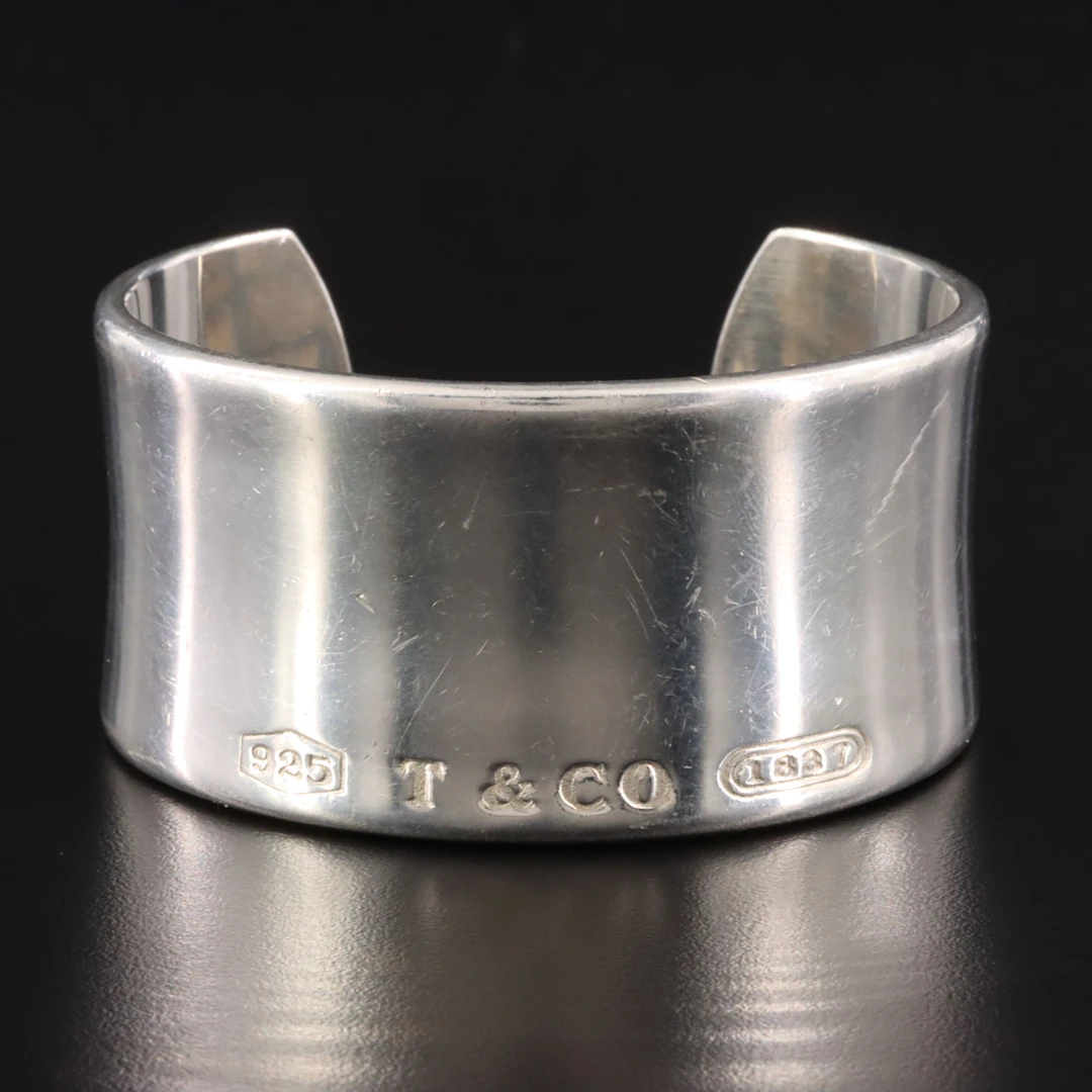 Tiffany & Co. 1837 Sterling Cuff Bracelet