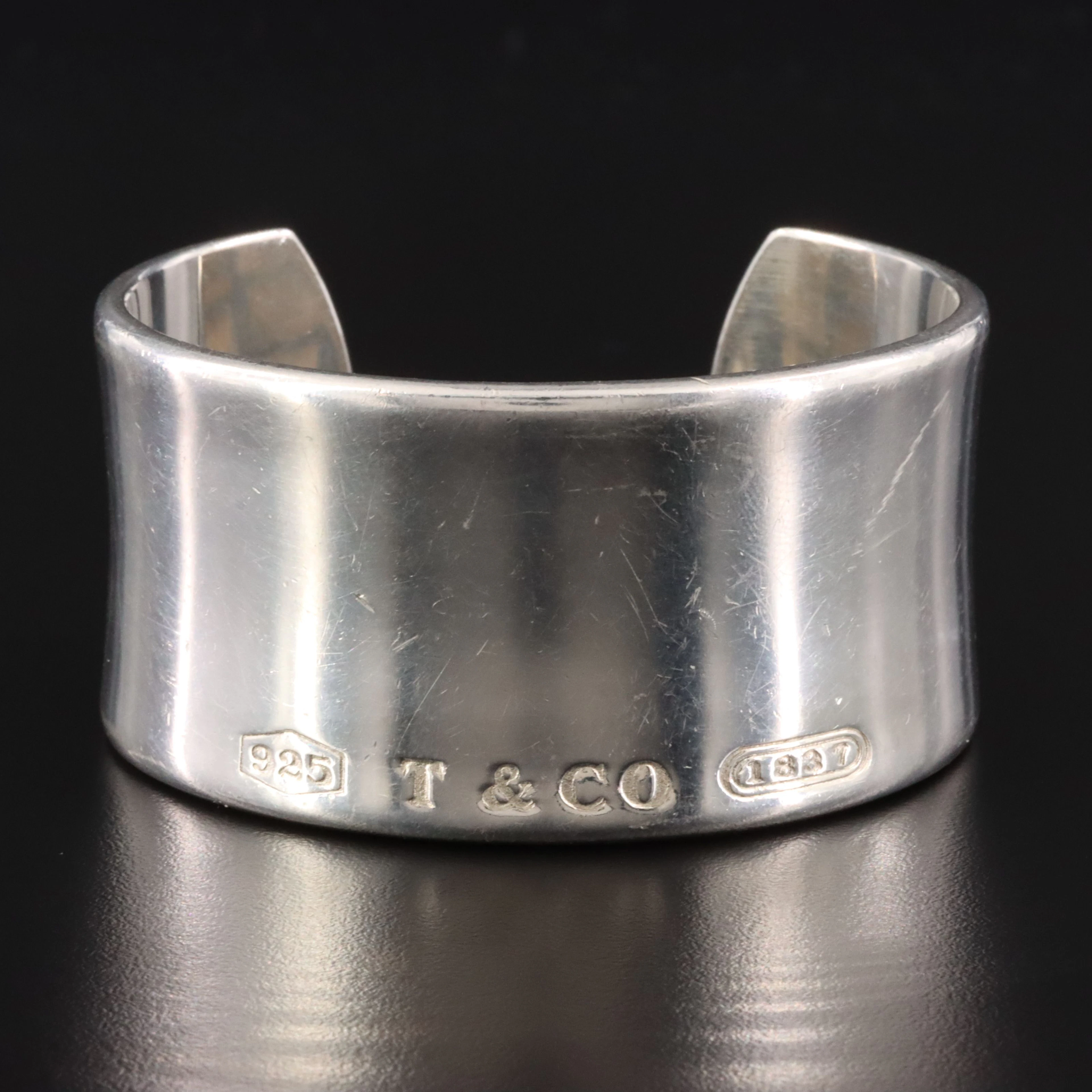 Tiffany & Co. 1837 Sterling Cuff Bracelet