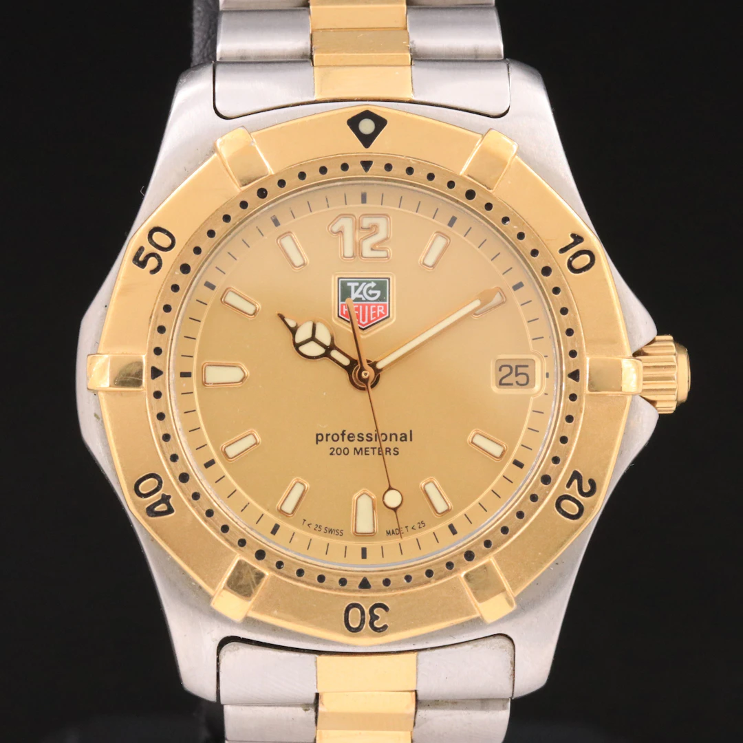 TAG Heuer Professional 200 Series Two Tone Quartz Watch