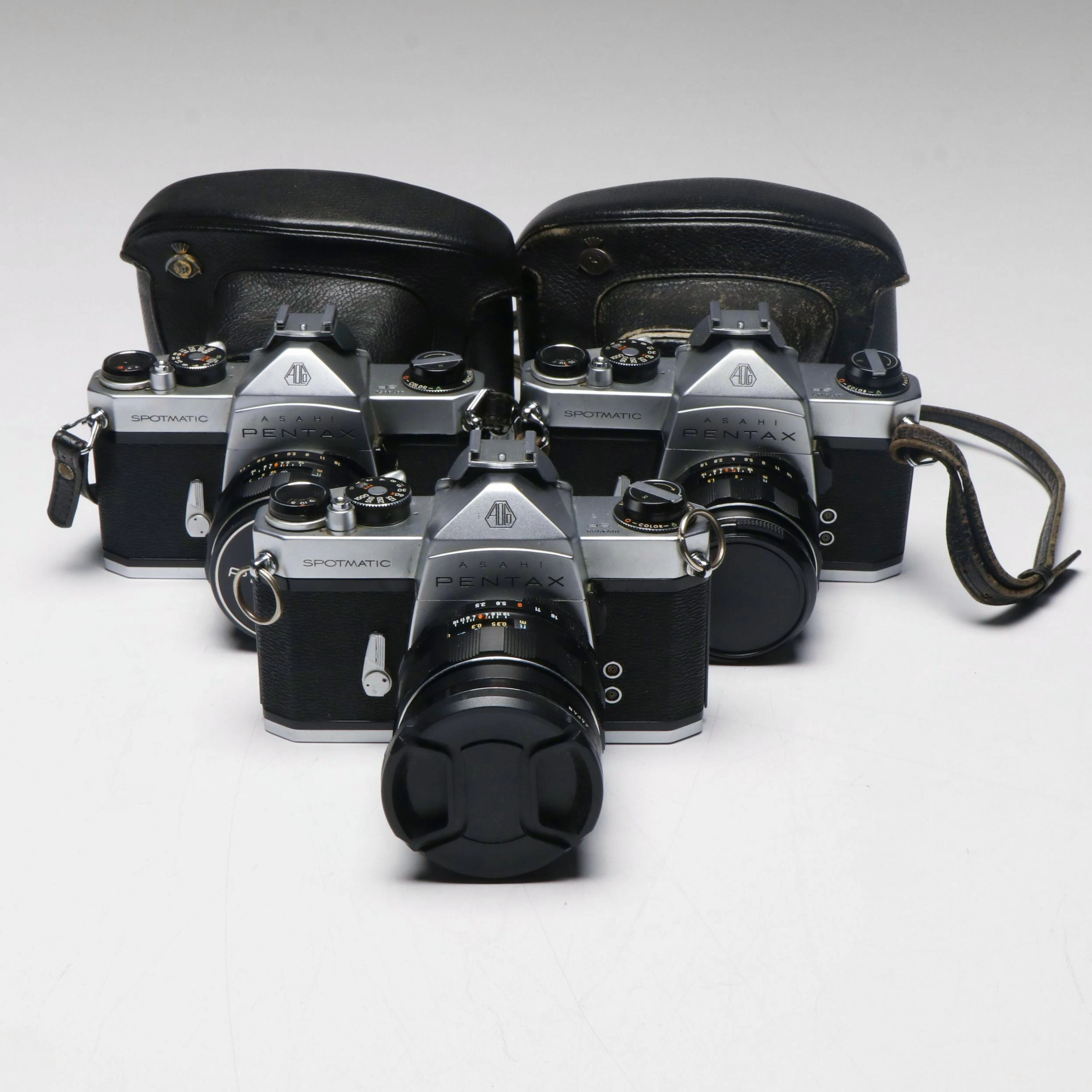 Asahi Pentax "Spotmatic" Film Cameras, Mid to Late 20th Century