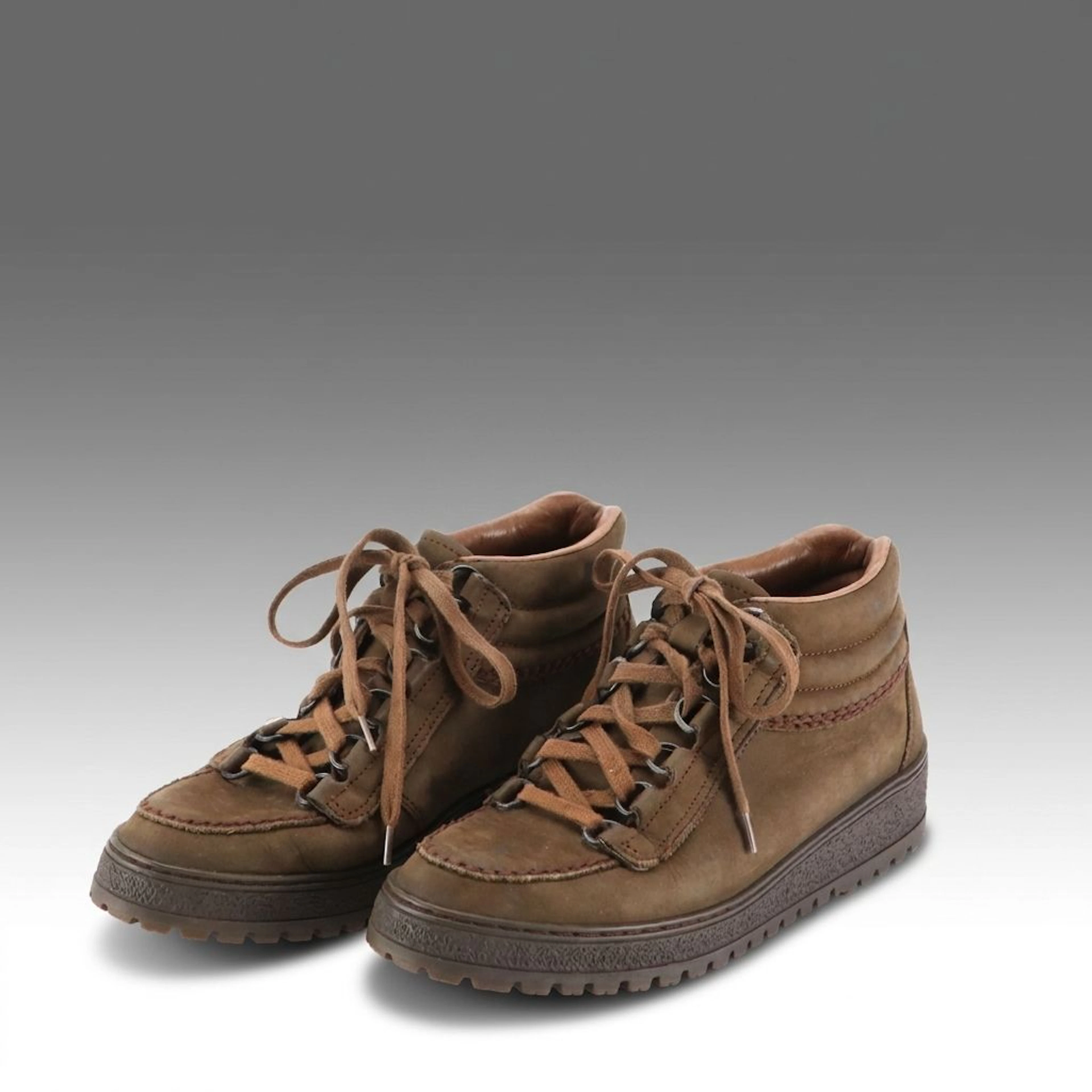 Mephisto Originals Leather Lace-Up Hiking Shoes