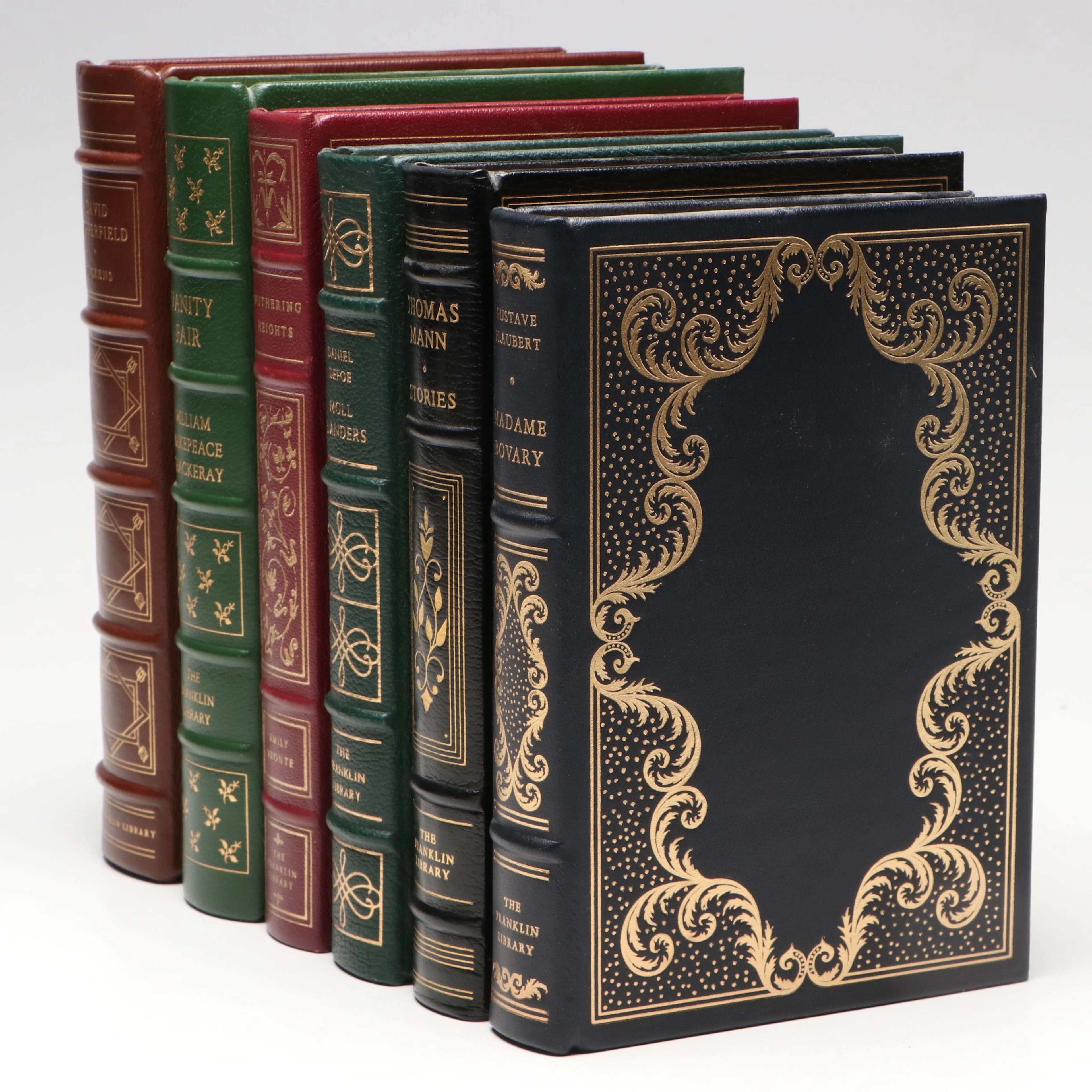 Franklin Library "Wuthering Heights" by Emily Brontë and More Literary Classics
