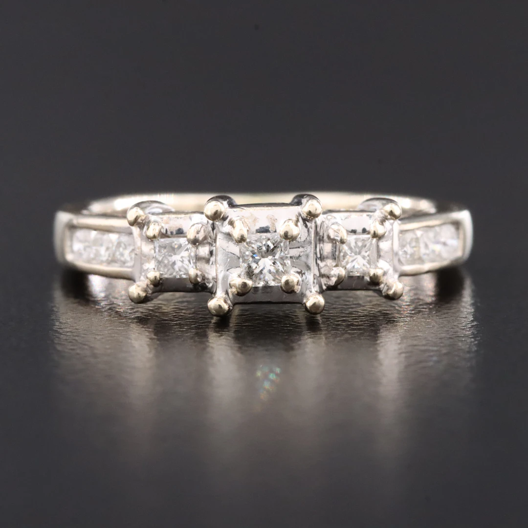 14K 0.24 CTW Diamond Ring