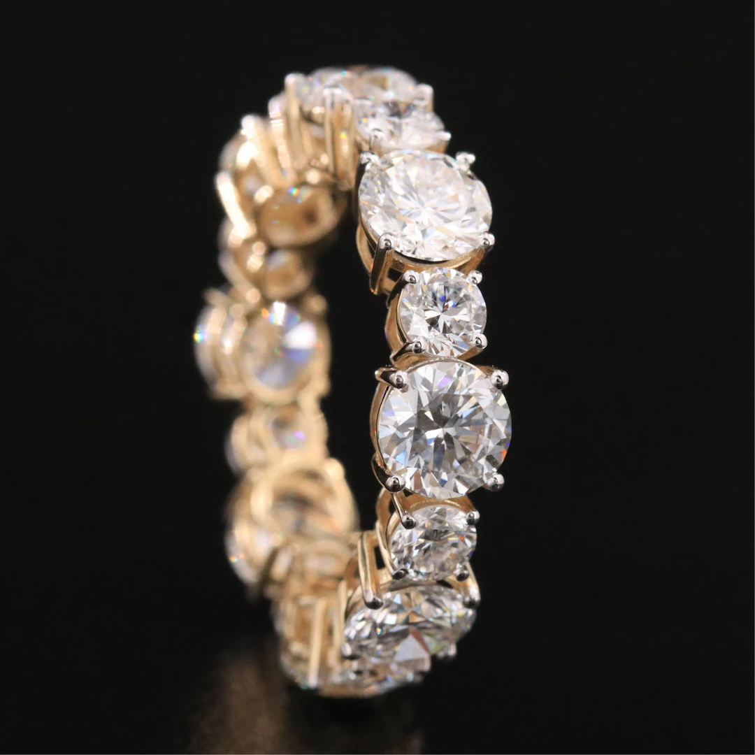 14K 6.04 CTW Lab Grown Diamond Eternity Band