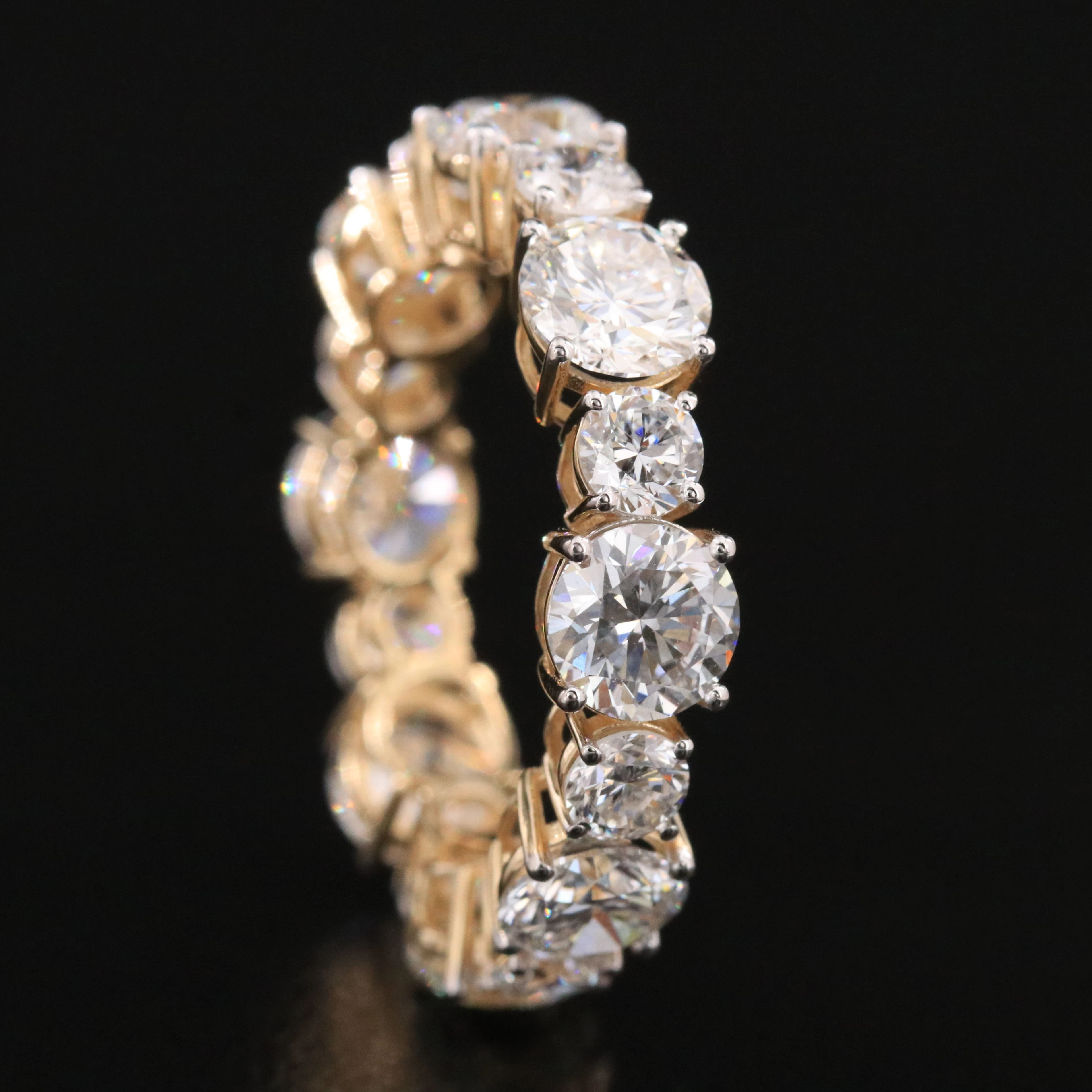 14K 6.04 CTW Lab Grown Diamond Eternity Band