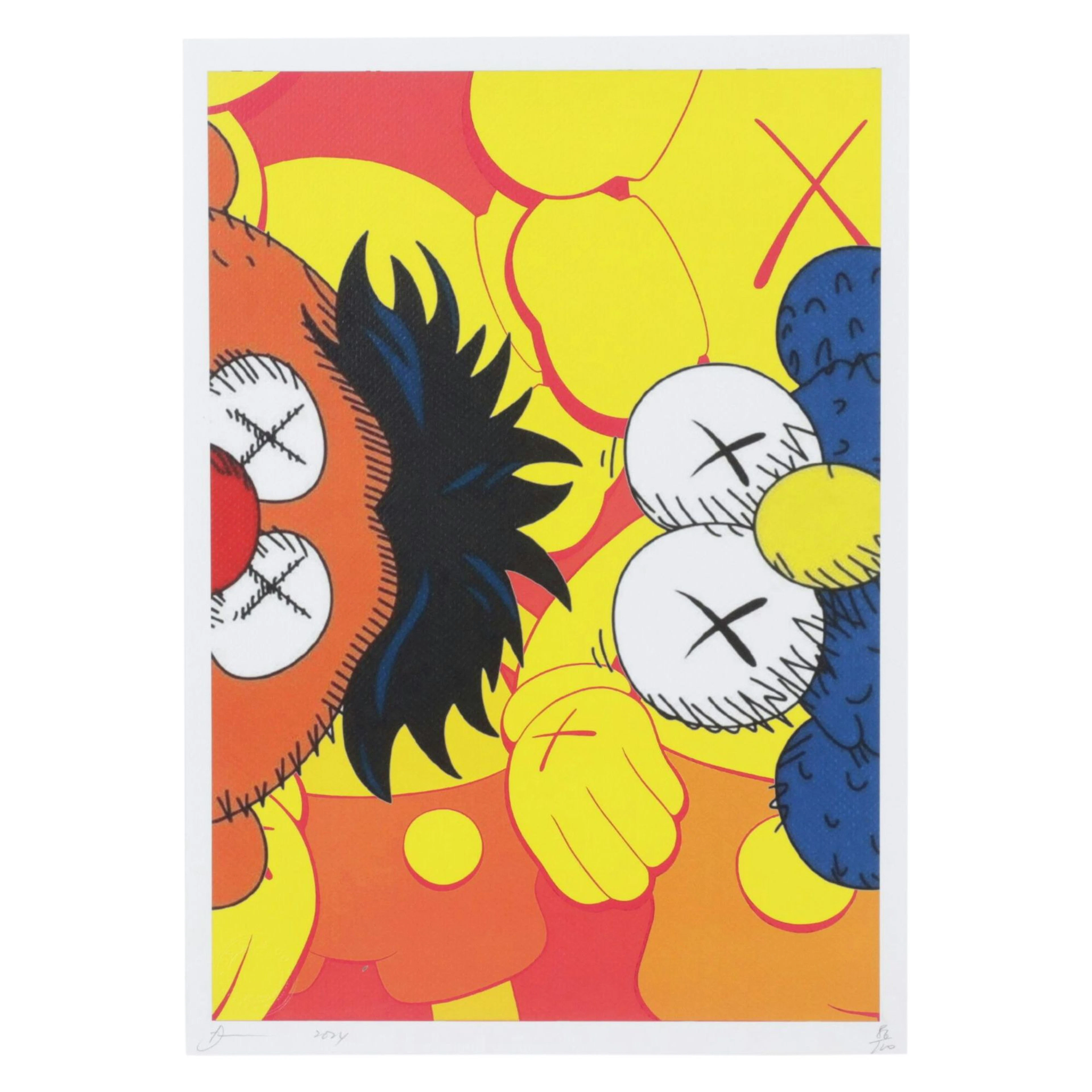 Death NYC Pop Art Graphic Homage Kaws x Sesame Street, 2026