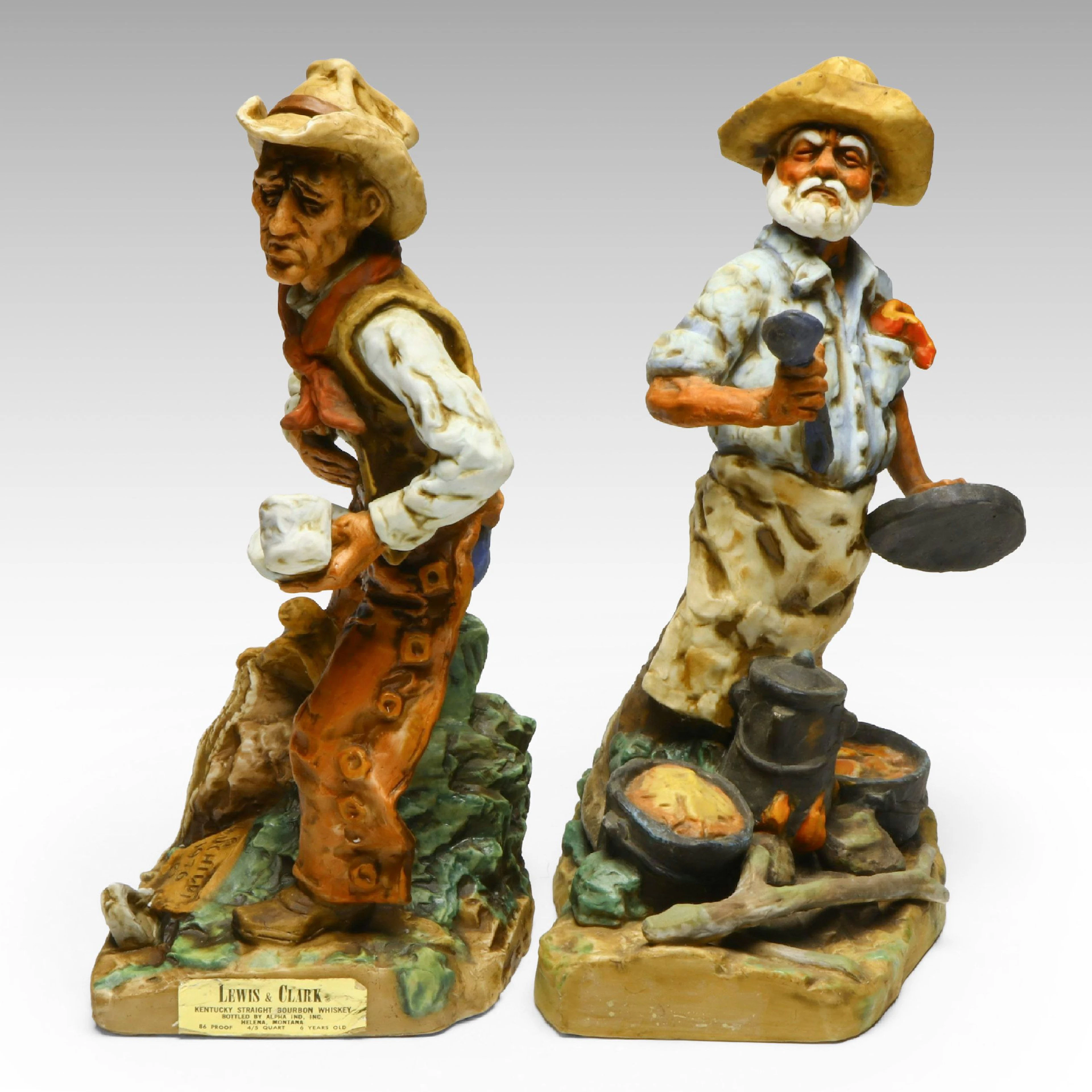 Gary Schildt for Alpha Industries "Pioneer Series" Ceramic Decanters, 1976