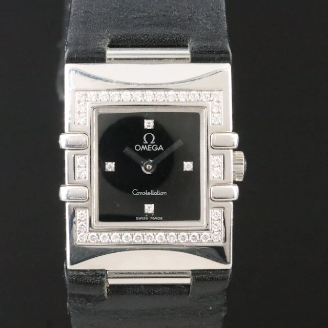 1998 Omega Diamond Constellation Watch
