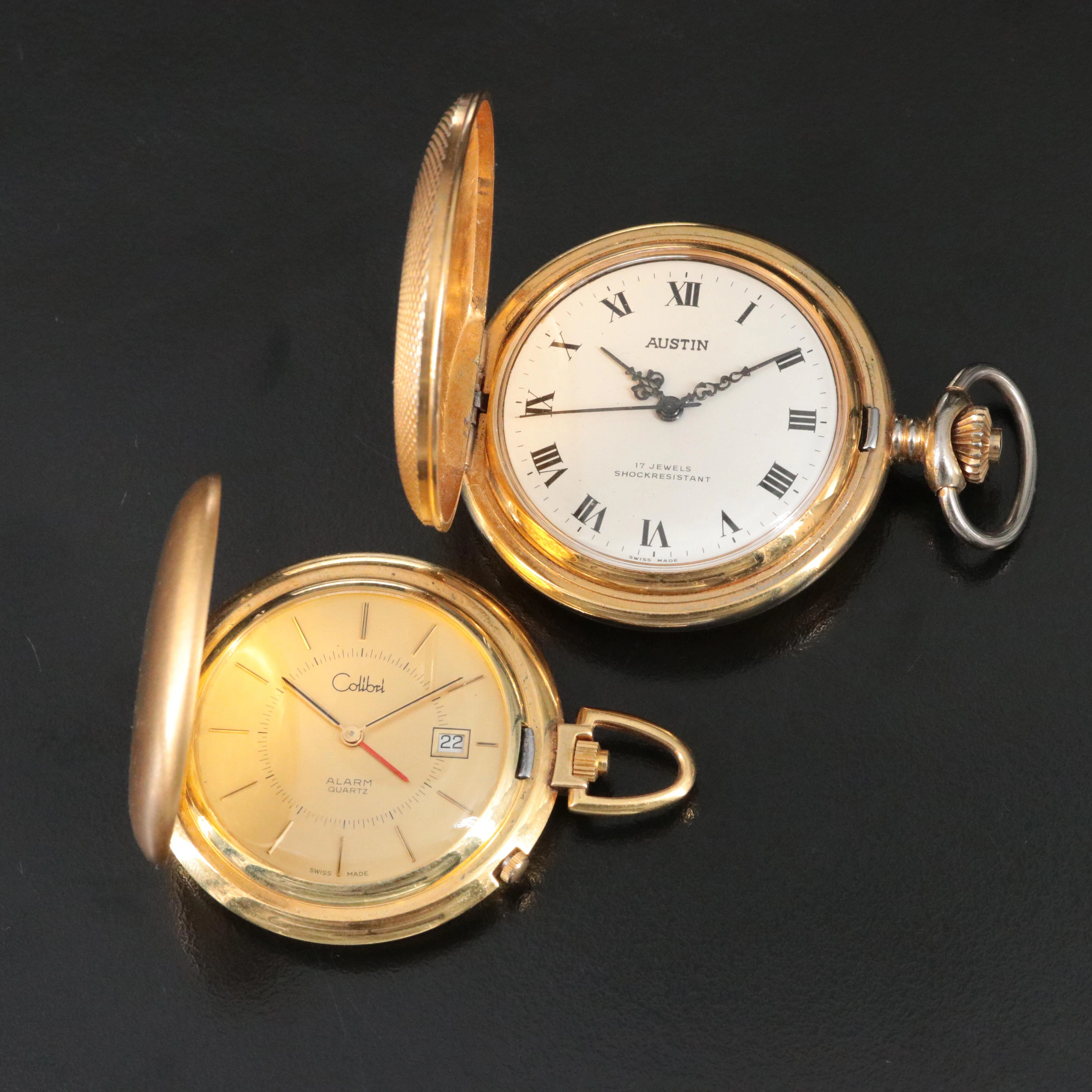 Austin and Colibri Pocket Watches