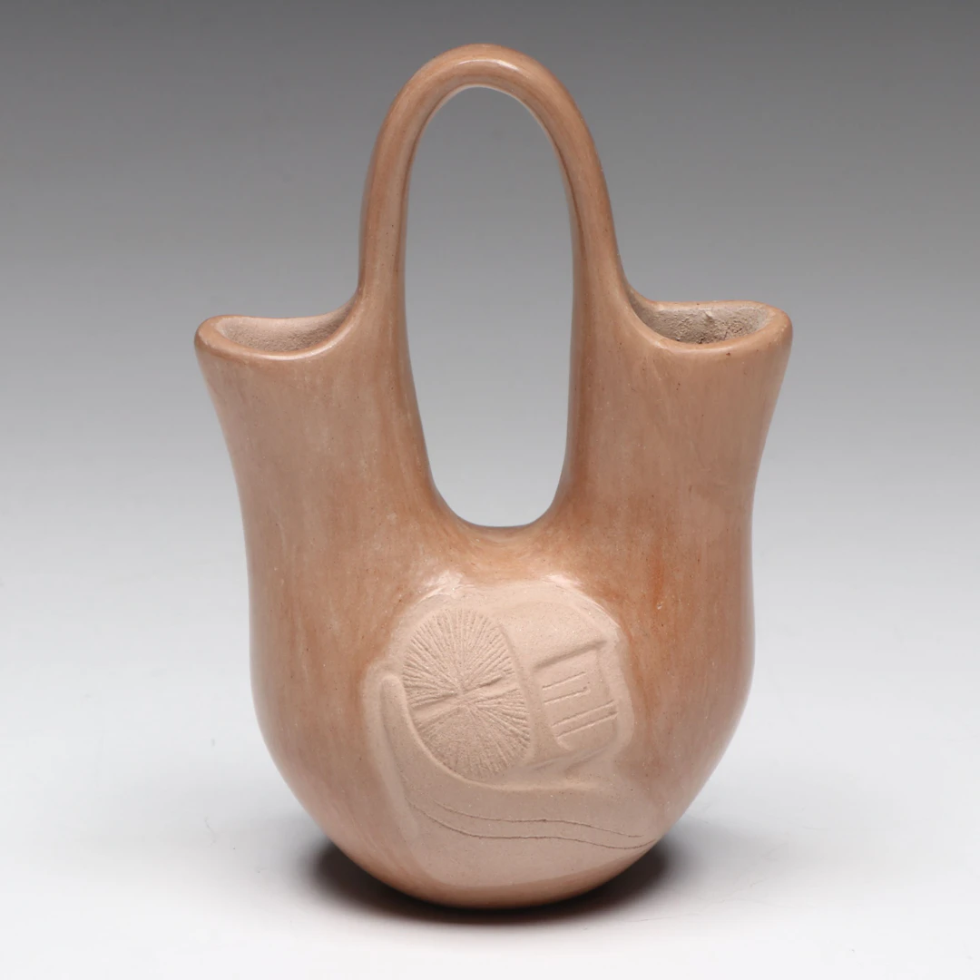 Nolan Youvella Nampeyo Hopi Pottery Wedding Vase