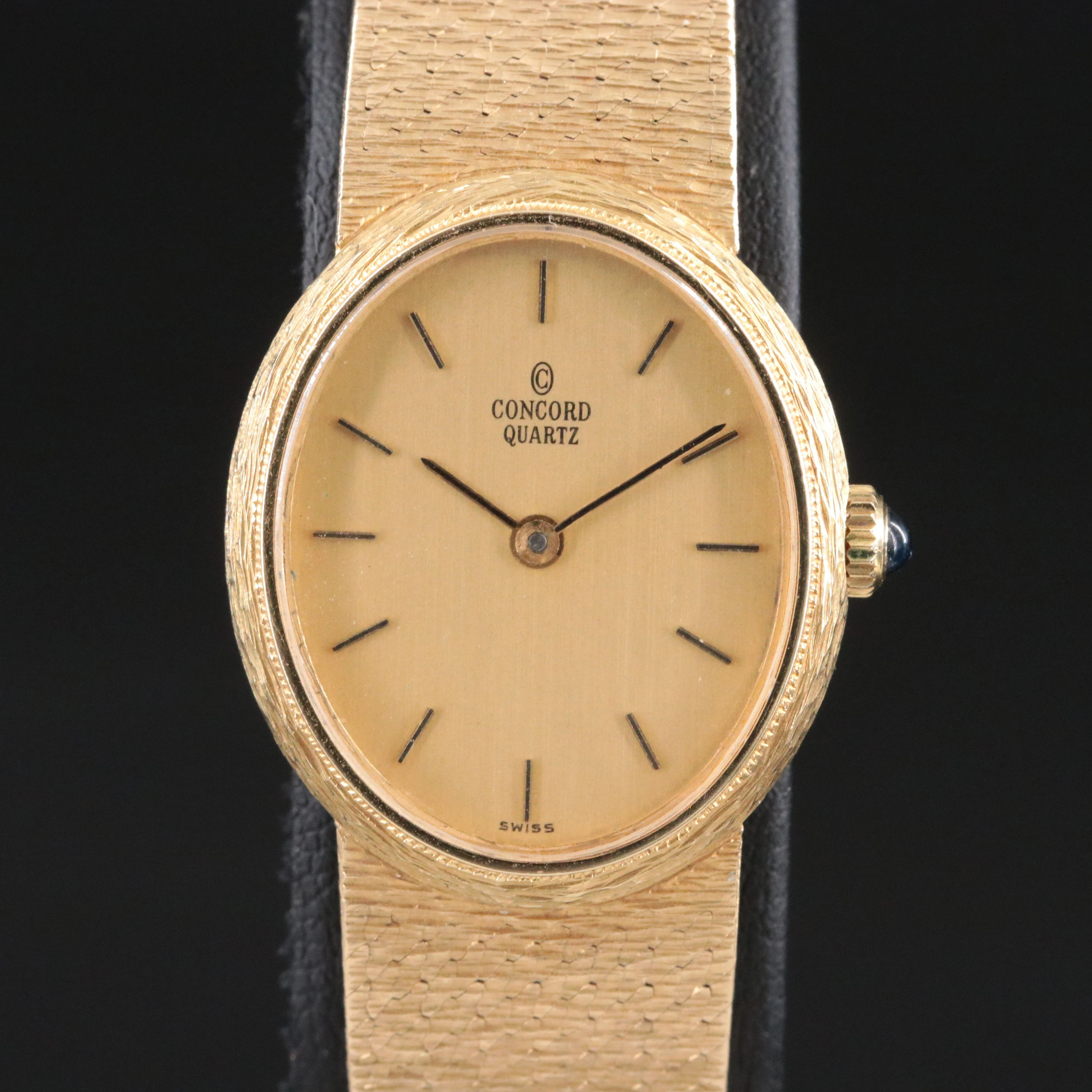 14K Concord Swiss Quartz Dress Watch
