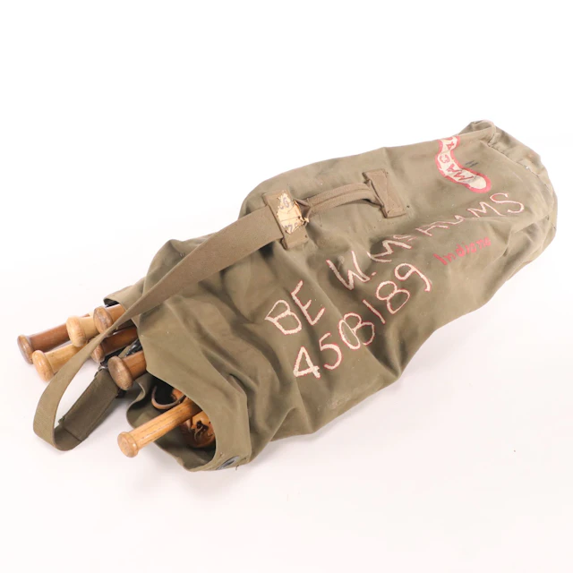 Crackerjack Baseball Bat with, Bag, Ted Williams Model Glove, and More