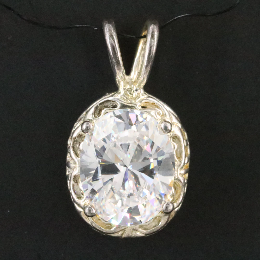 Sterling CZ Pendant