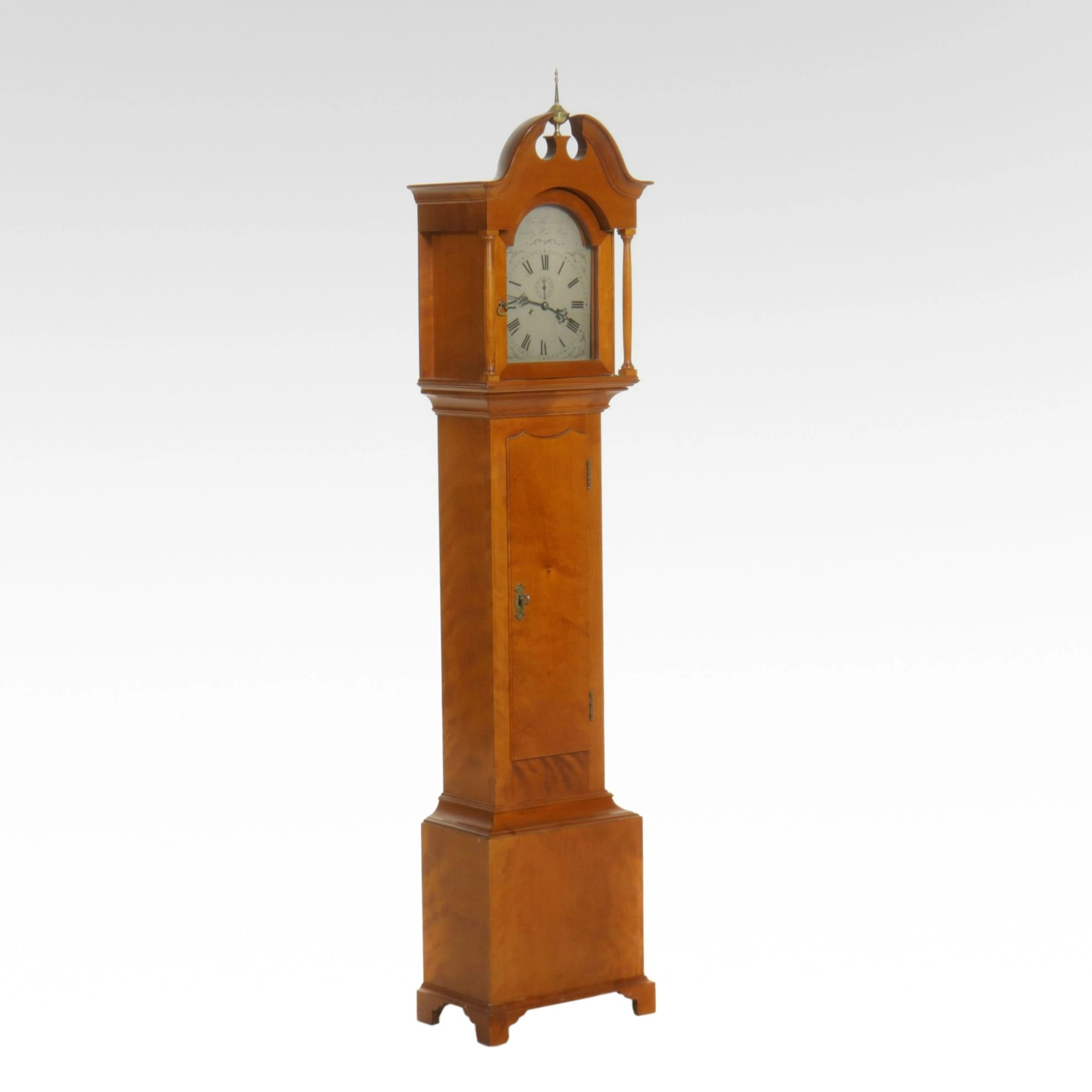 Chippendale Style Grandmother Clock, Early 20th Century