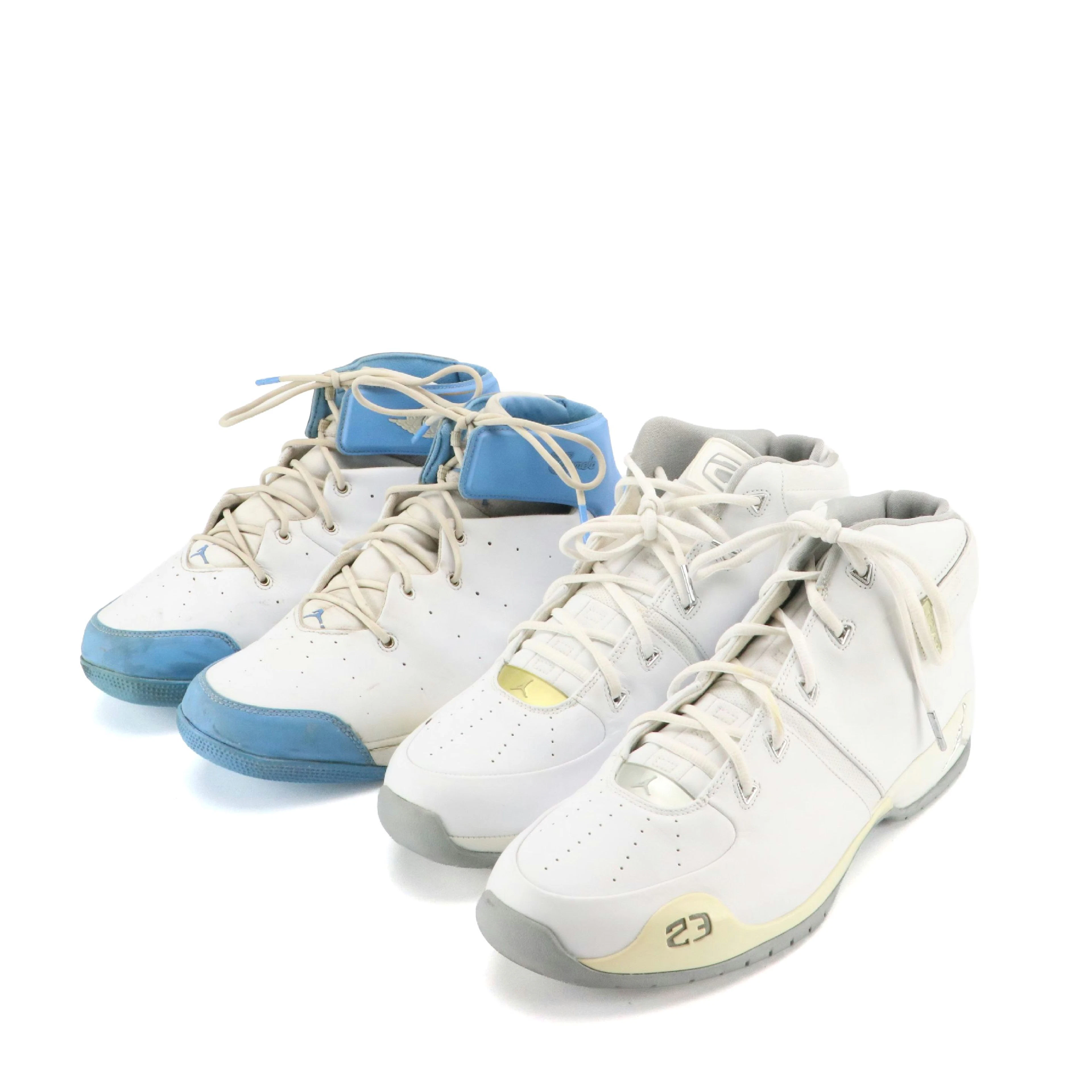 Men's Air Jordan Team Sneakers and Carmelo 1.5 High Top Leather Sneakers