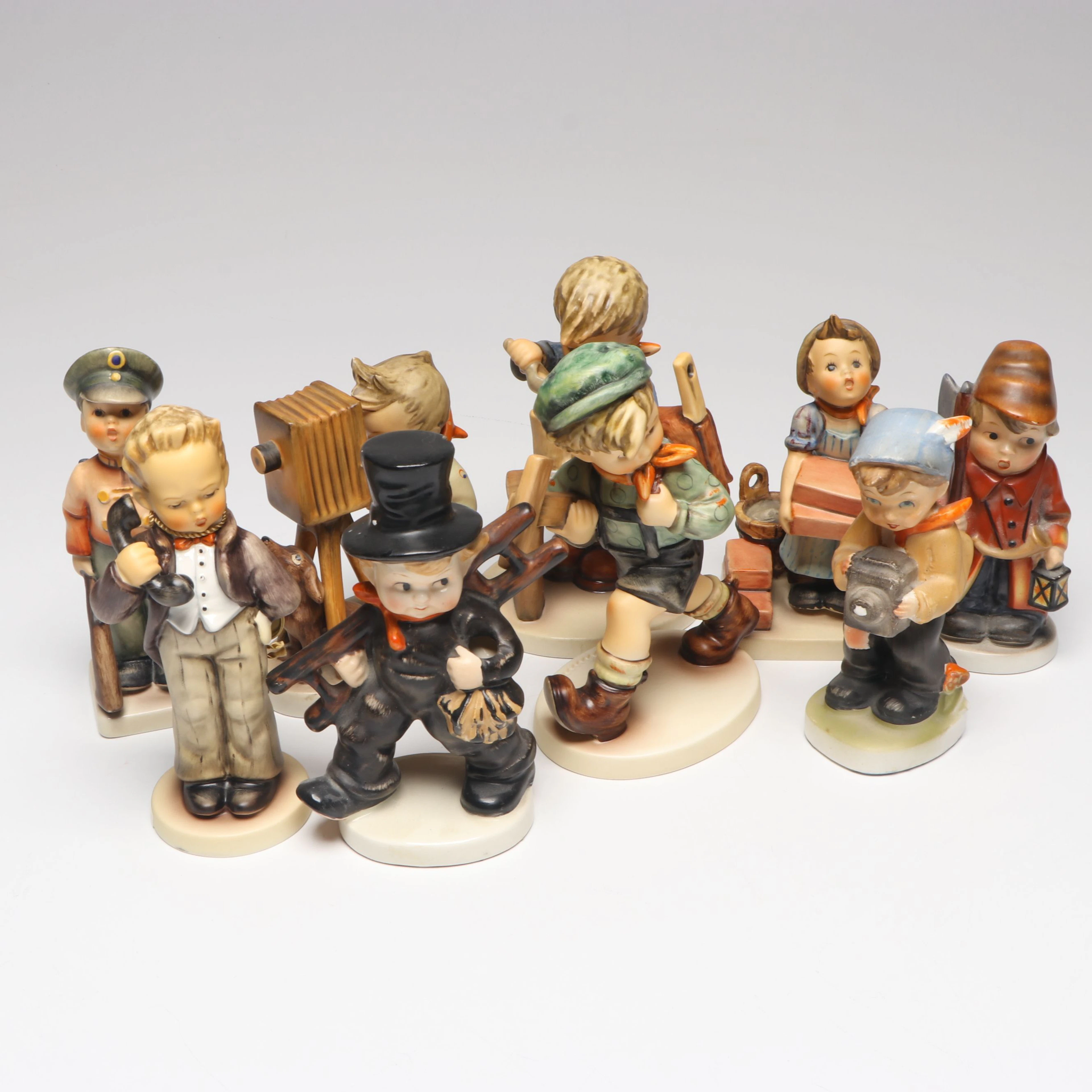 Goebel First Issue "The Little Architect" and More Hummel Figurines