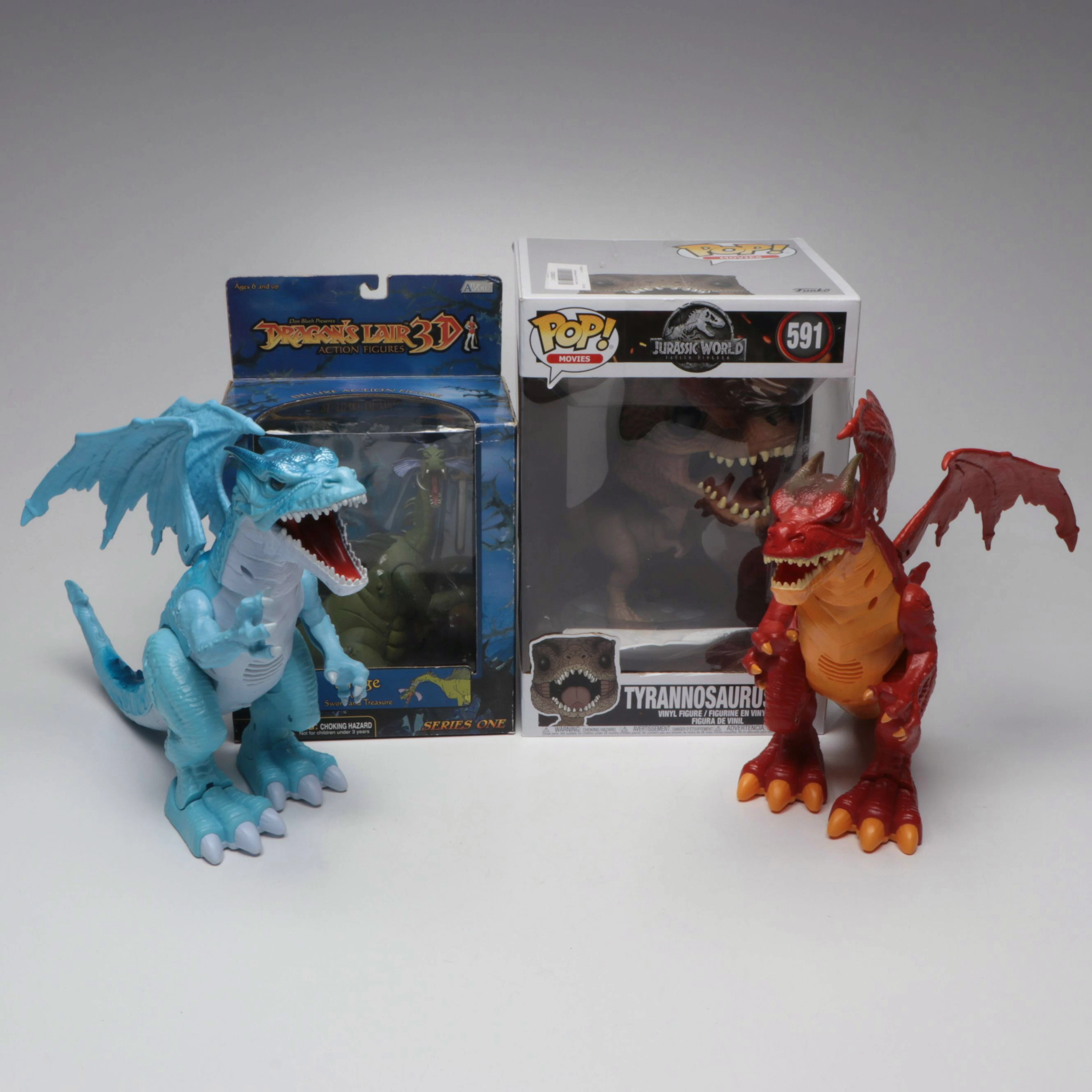 Funko Pop! Jurassic World "Tyrannosaurus Rex" and Other Dinosaur Figures