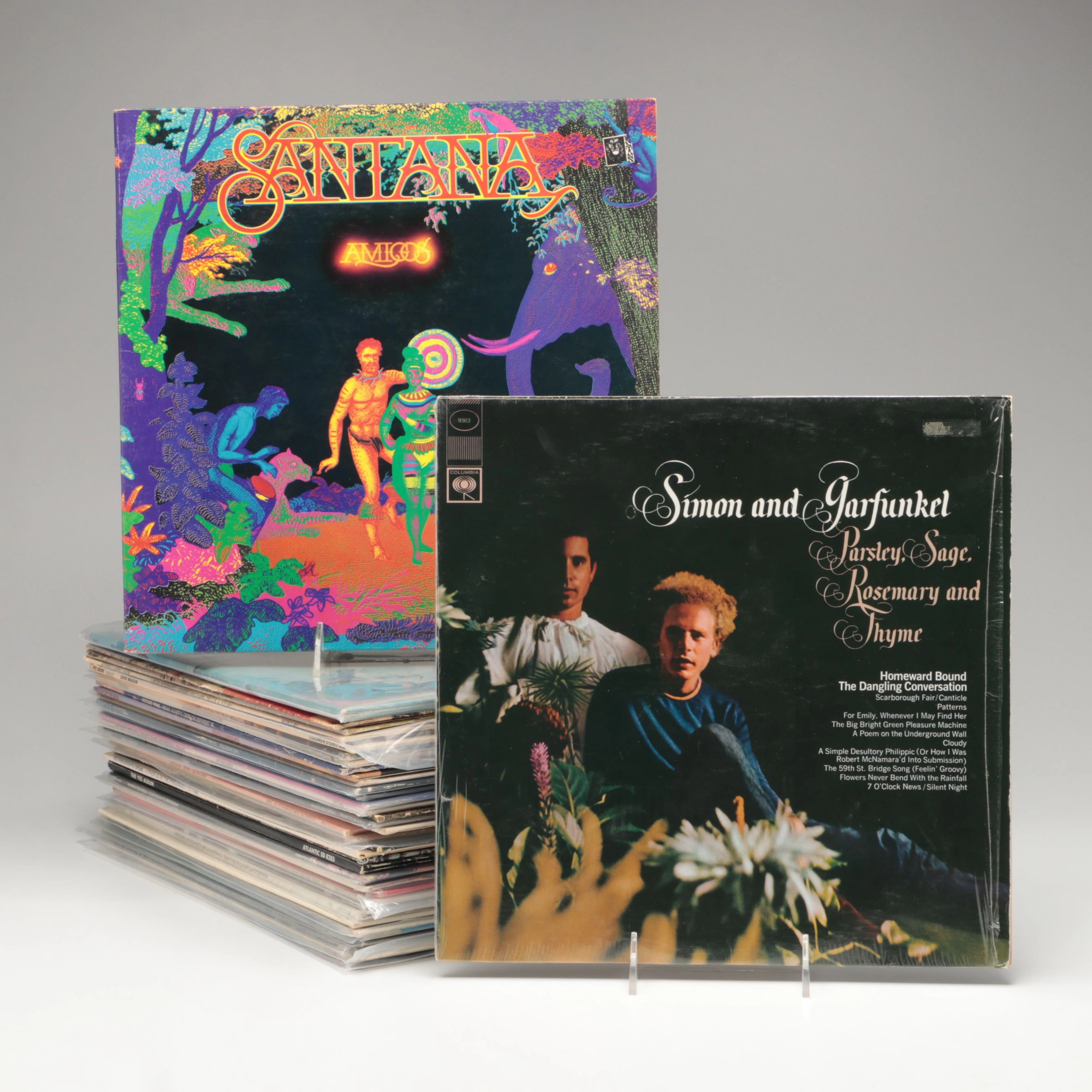 Santana, Simon & Garfunkel, Elton John and More Records