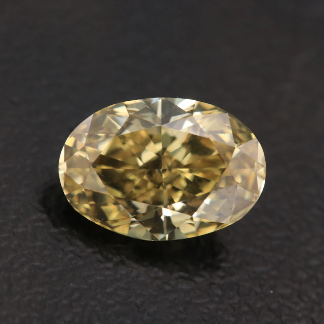 Loose 2.04 CT Fancy Yellow Lab Grown Diamond