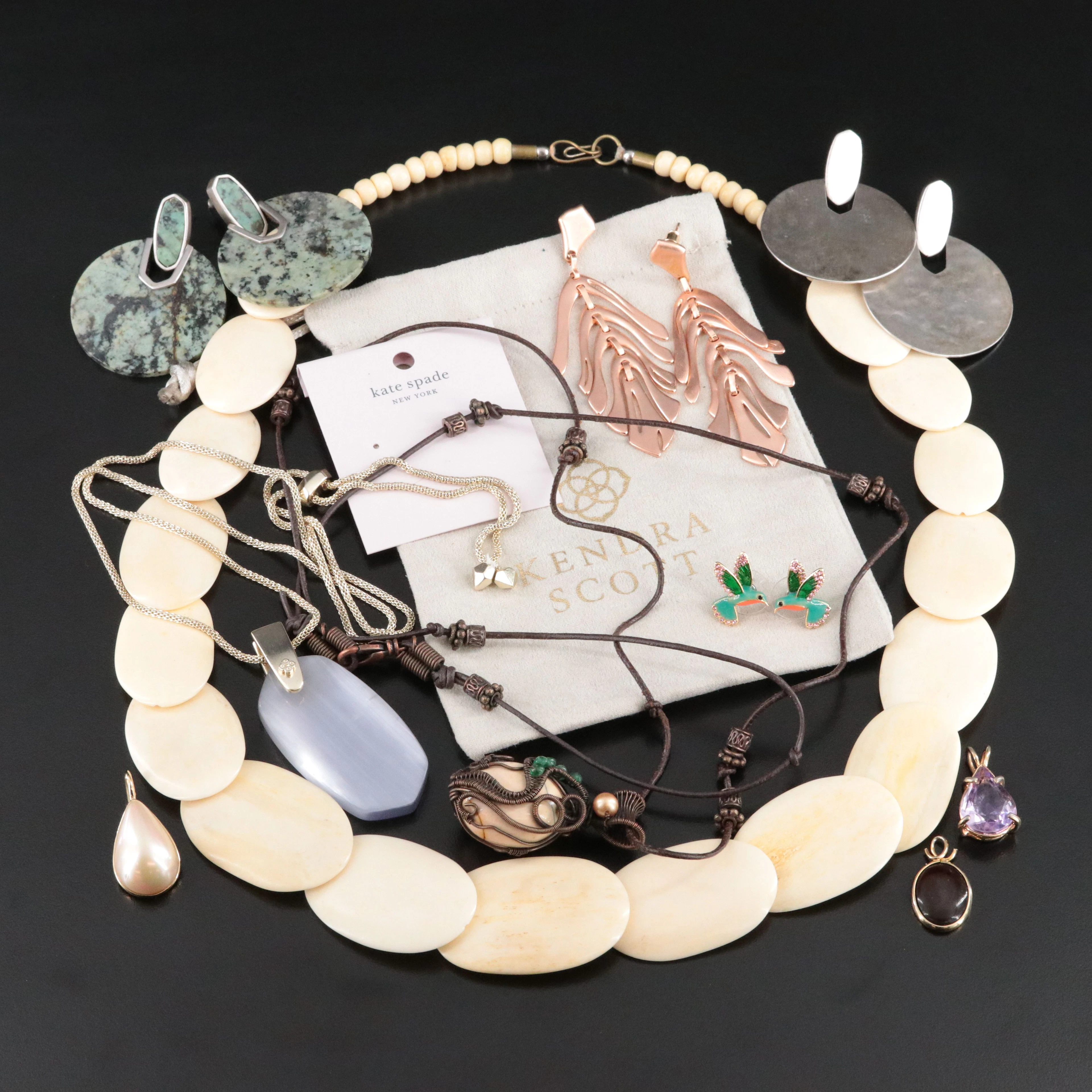 Kendra Scott, Majorica Sterling and Amethyst Featured in Jewelry
