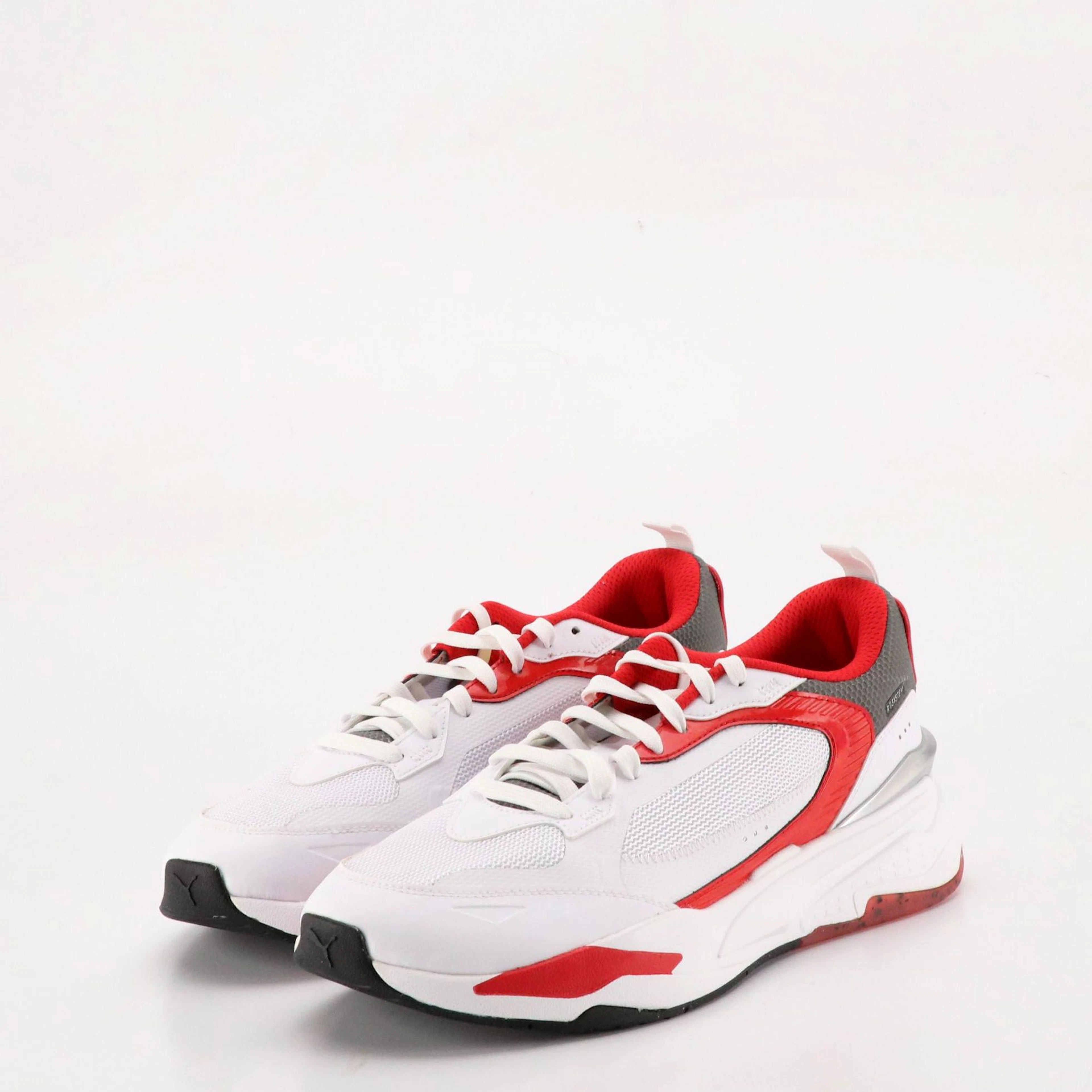 Men's Puma "Ferrari RS-Fast" Sneakers in Red and White, With Box