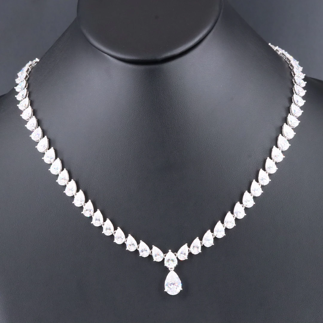 Sterling Moissanite Necklace