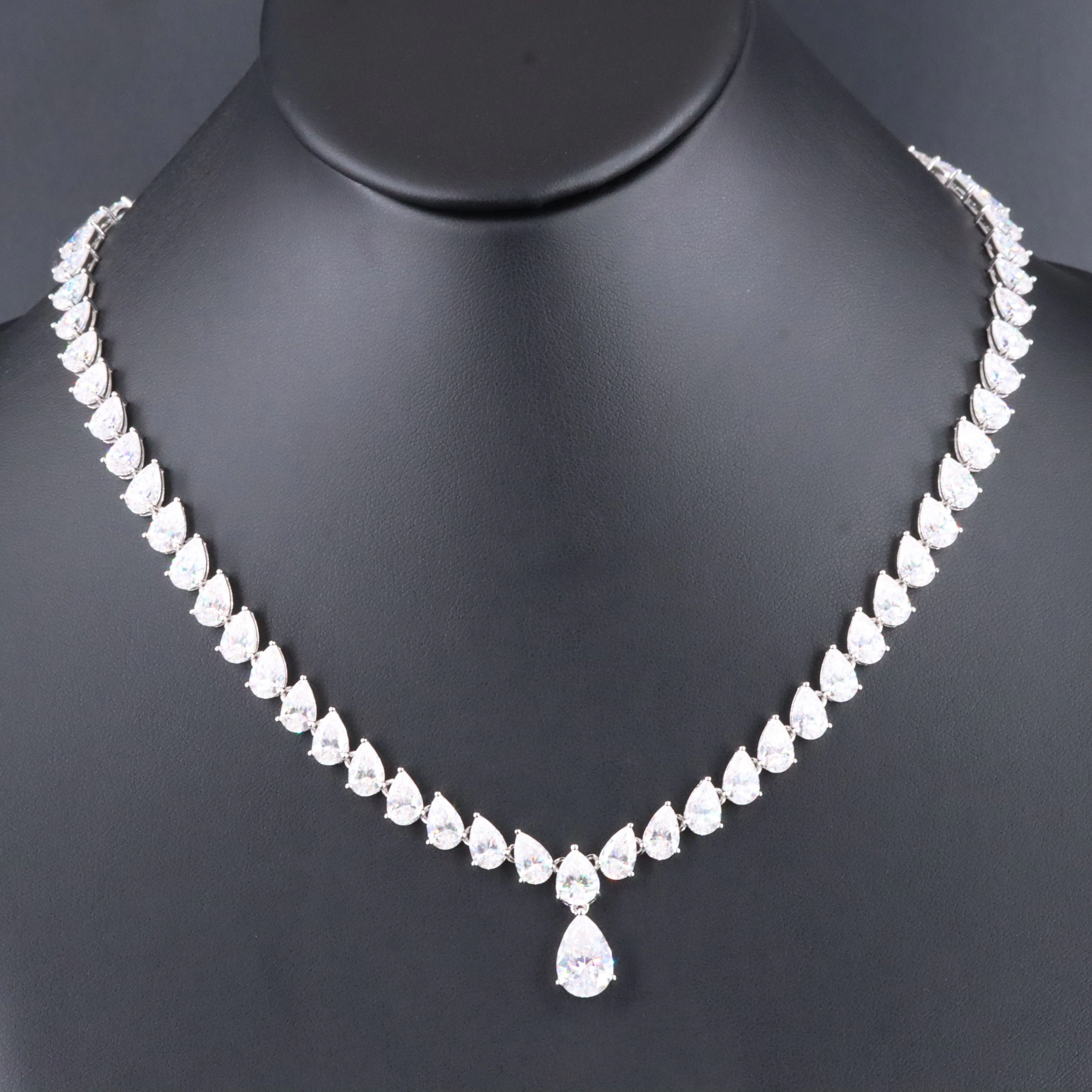 Sterling Moissanite Necklace