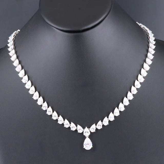 Sterling Moissanite Necklace