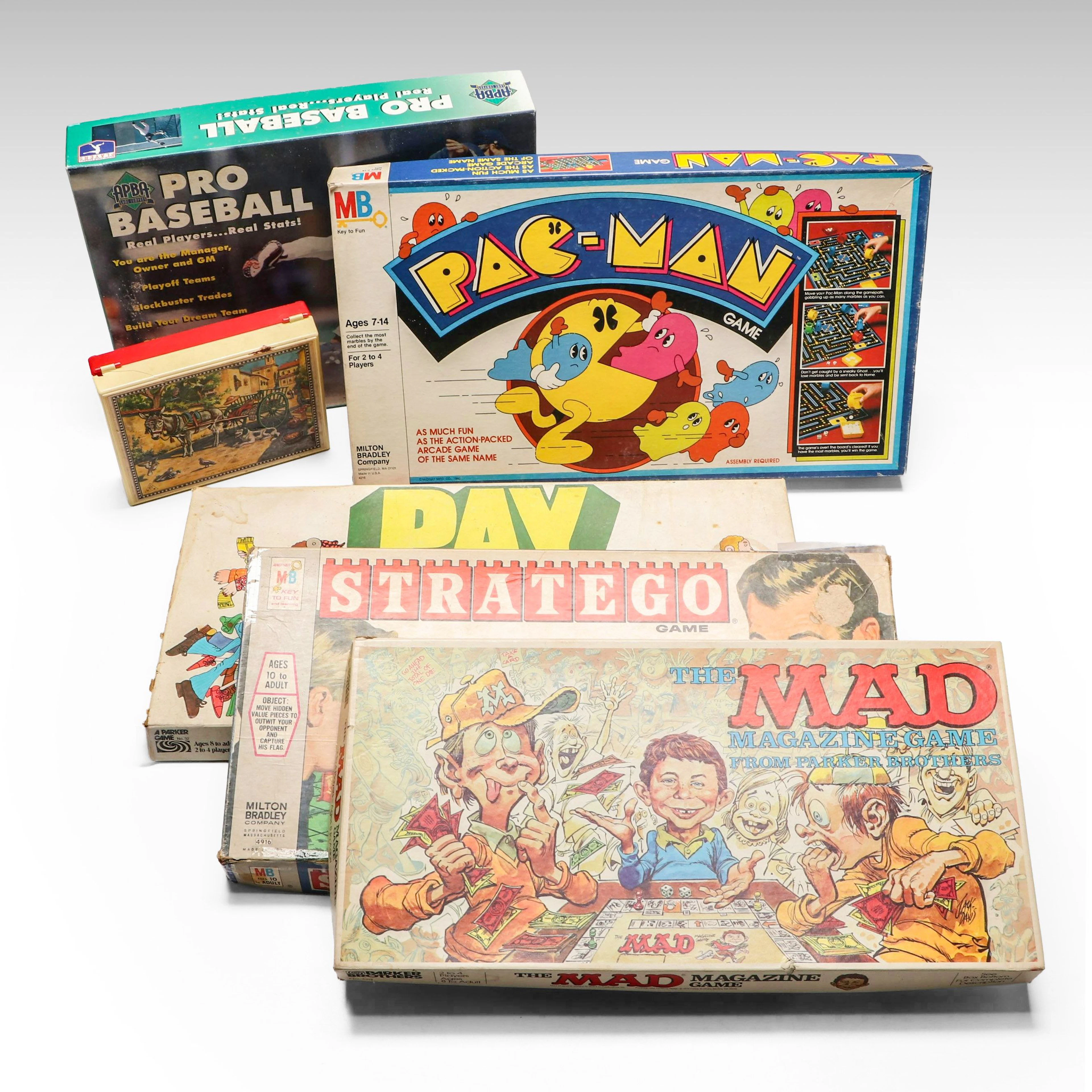 "The MAD Magazine Game," "Pac-Man," and More Vintage Board Games
