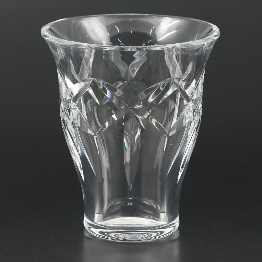 Baccarat "Camargue" Cut Crystal Vase