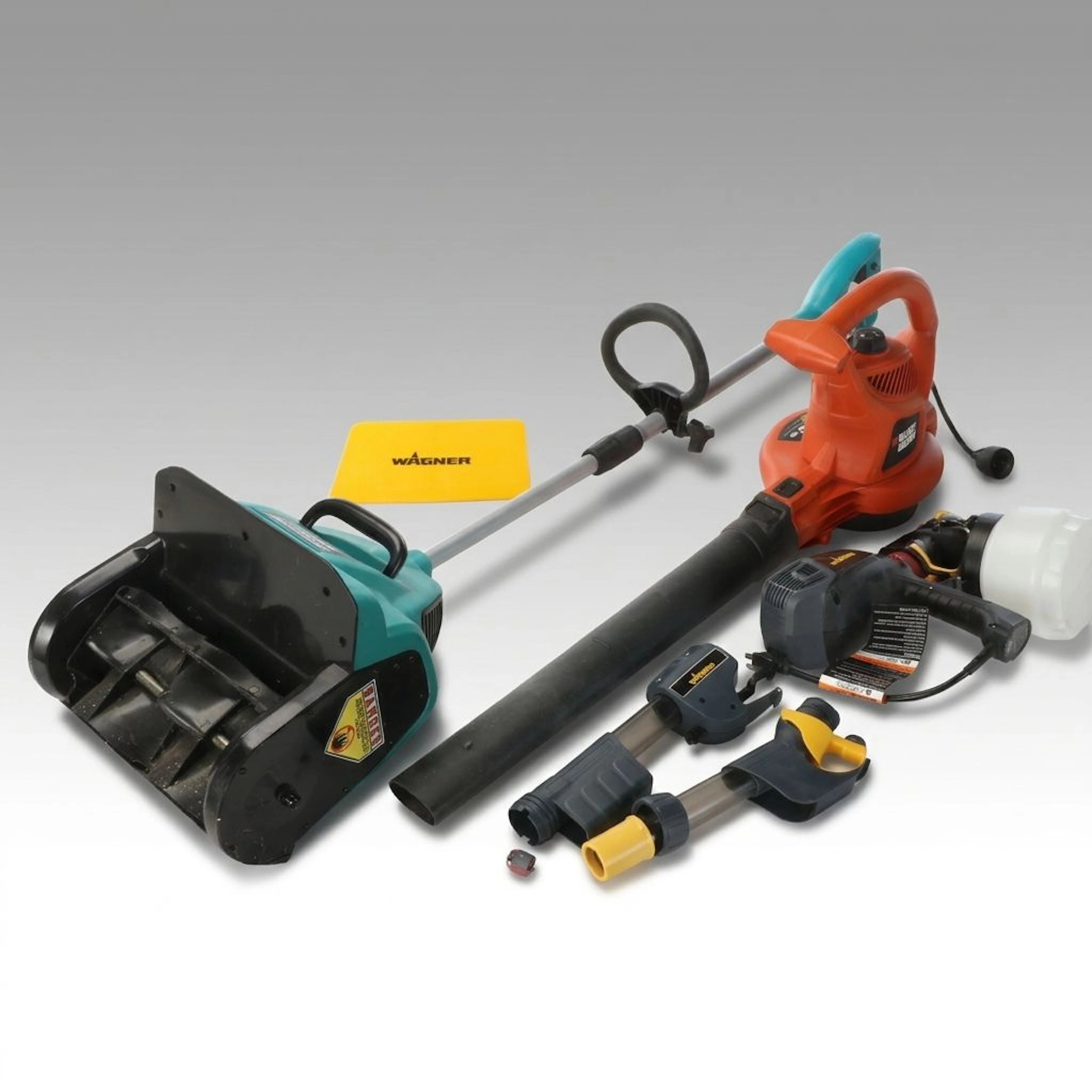 Snoworks Electric Snow Shovel with Leaf Blower and More Tools
