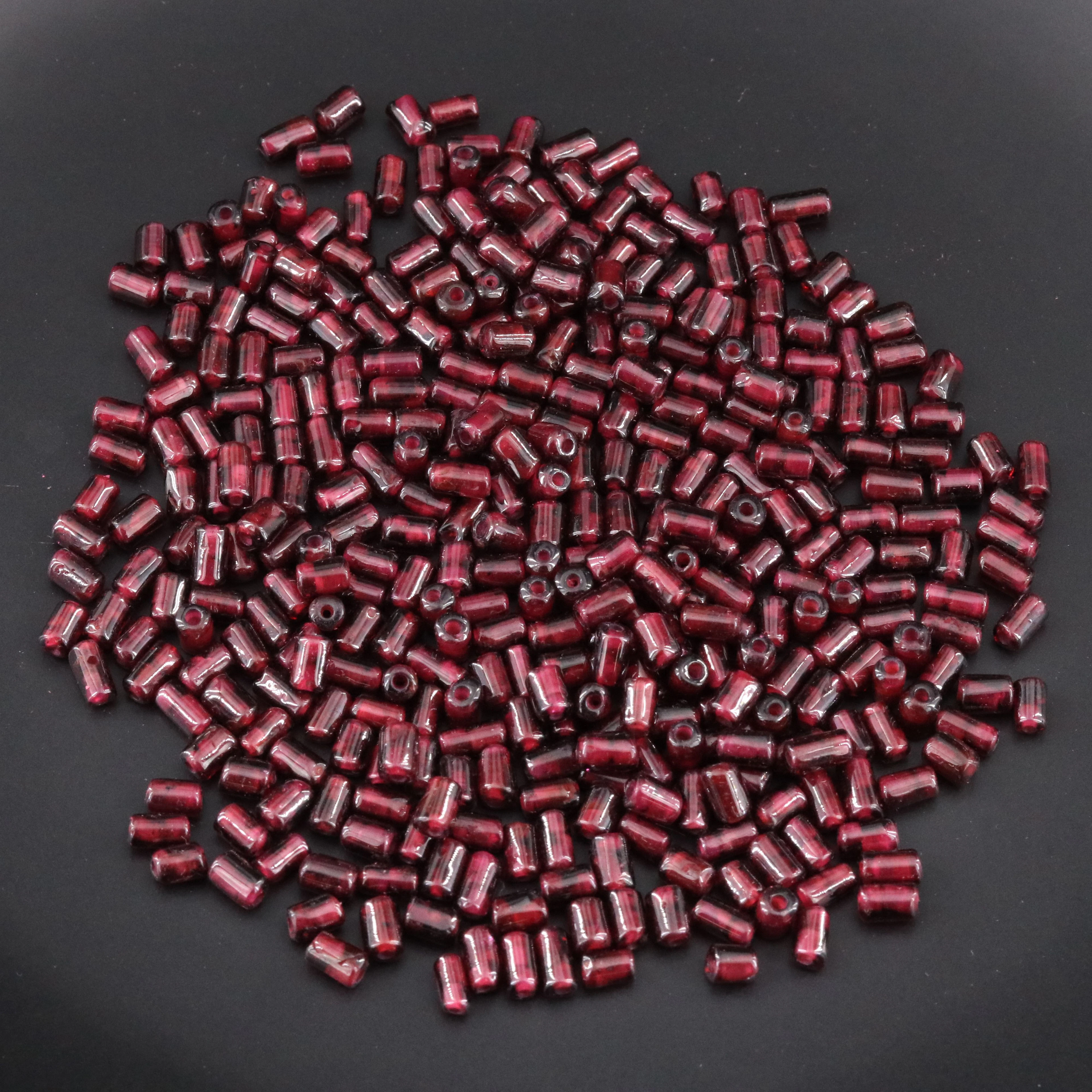Loose 434.00 CTW Garnet Beads