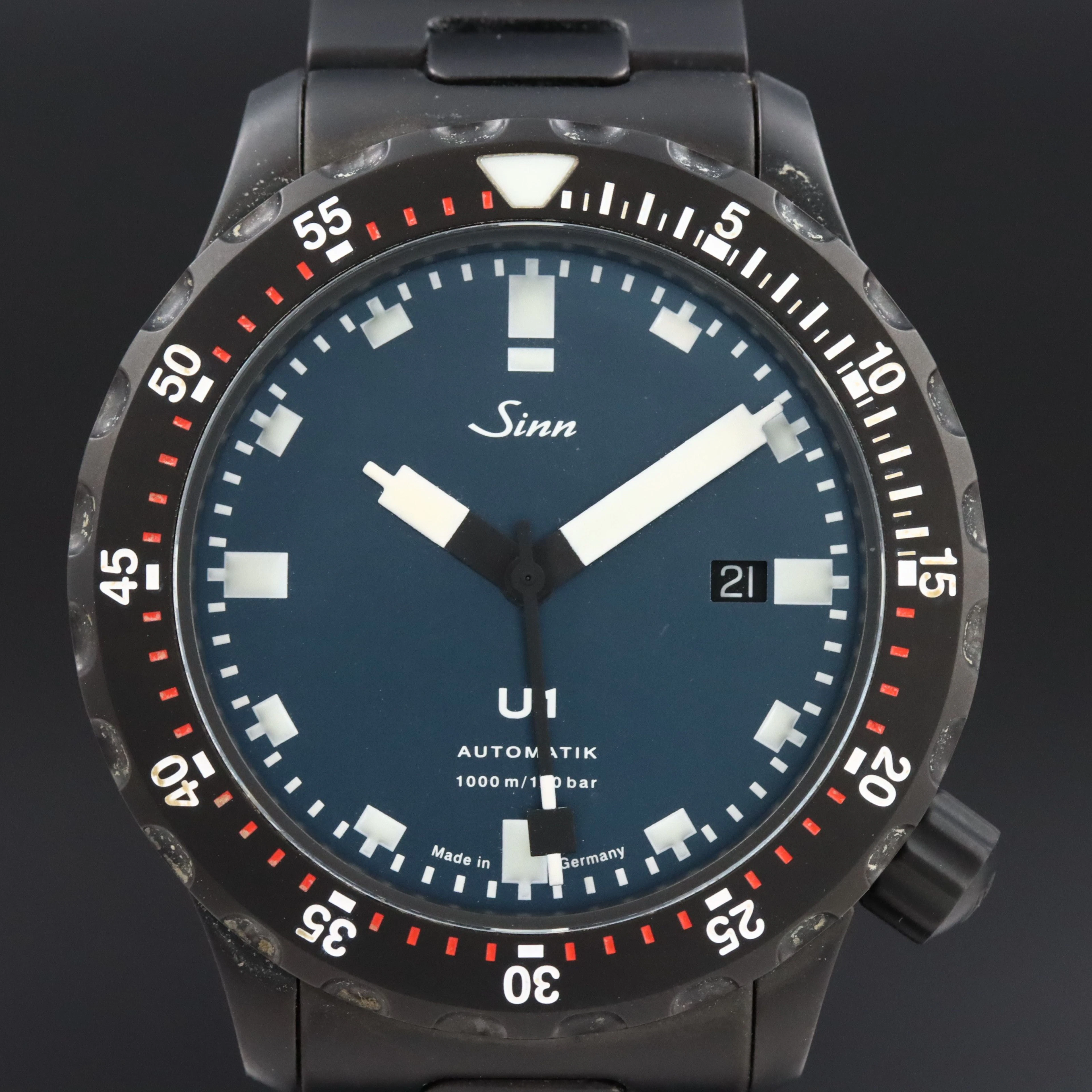 Sinn U1 PVD-Coated Submarine Steel Dive Watch