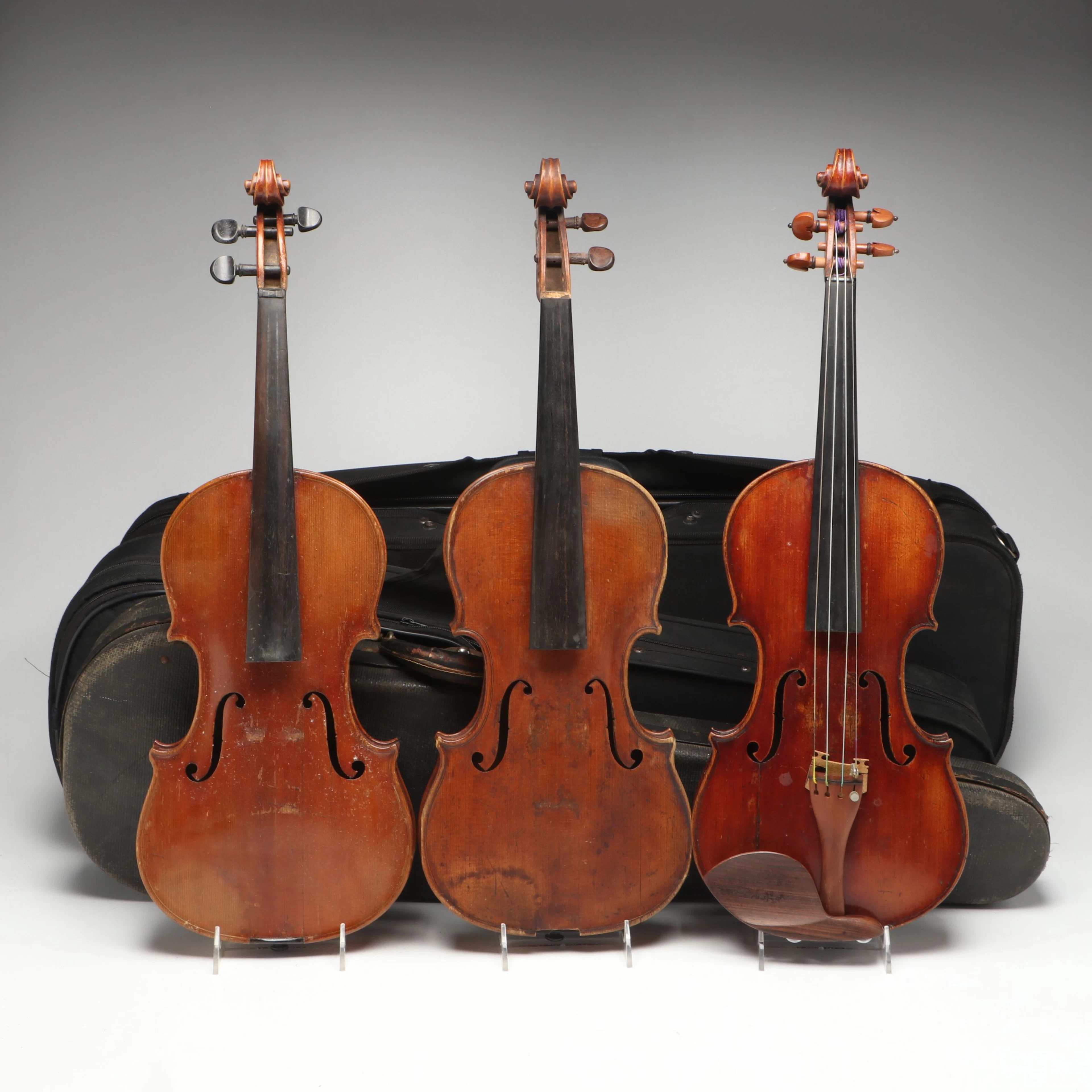 4/4 E. Riley & Co. Violin with Italian and Giuseppe Salvadori Copy Violins