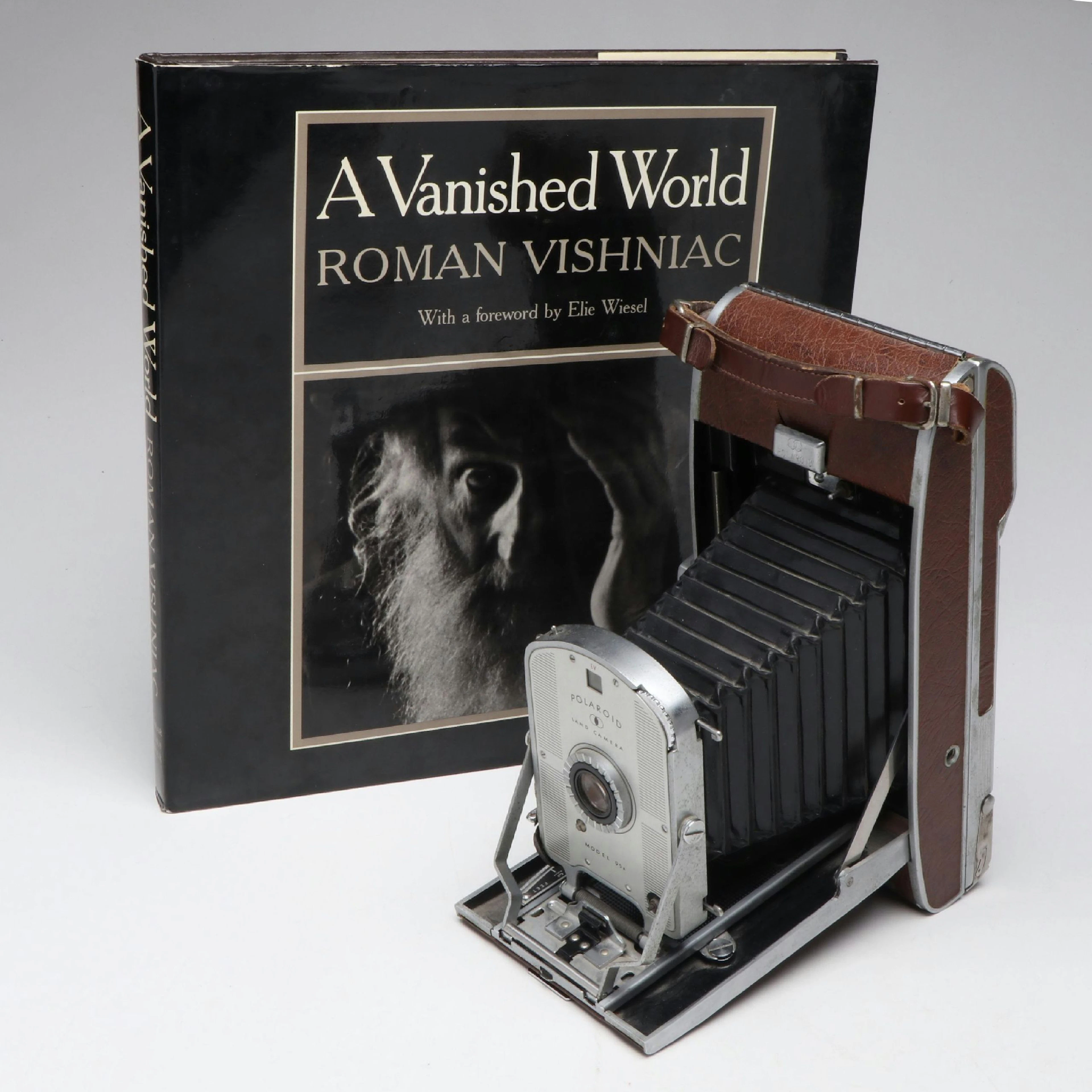 First Edition "A Vanished World" by Roman Vishniac with Polaroid Model 95