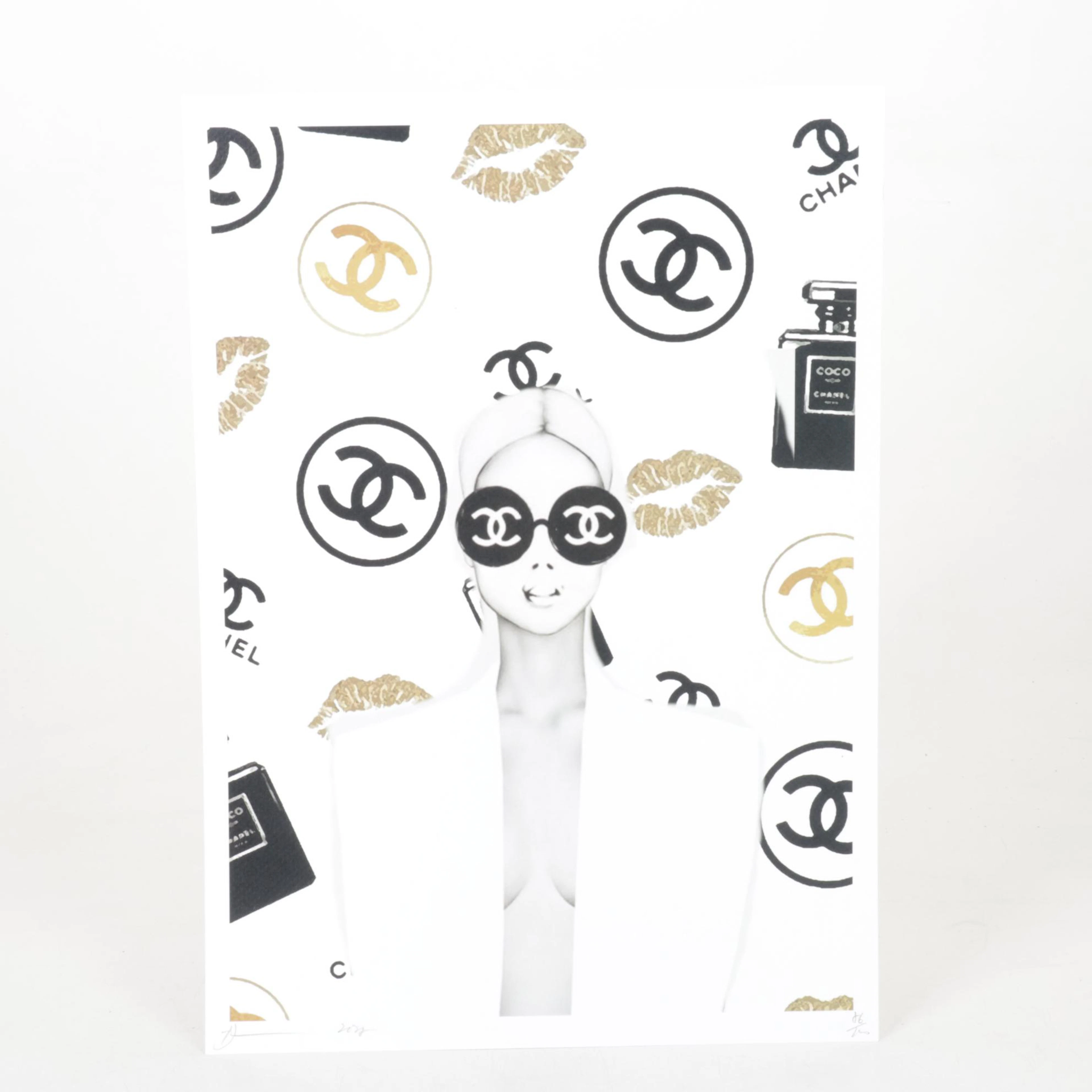 Death NYC Pop Art Homage to Coco Chanel Perfume, 2025