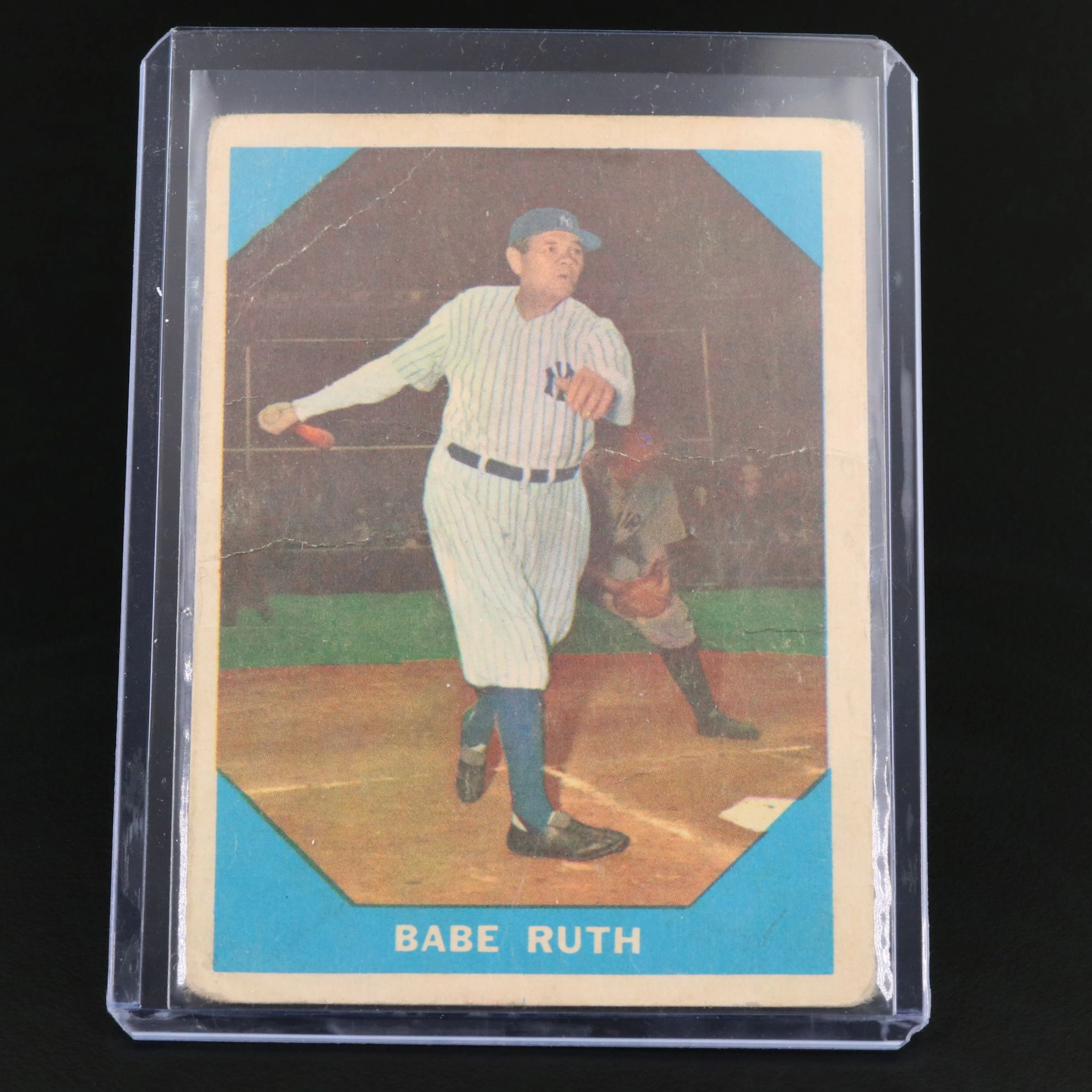 1960 Fleer Babe Ruth New York Yankees Baseball Card
