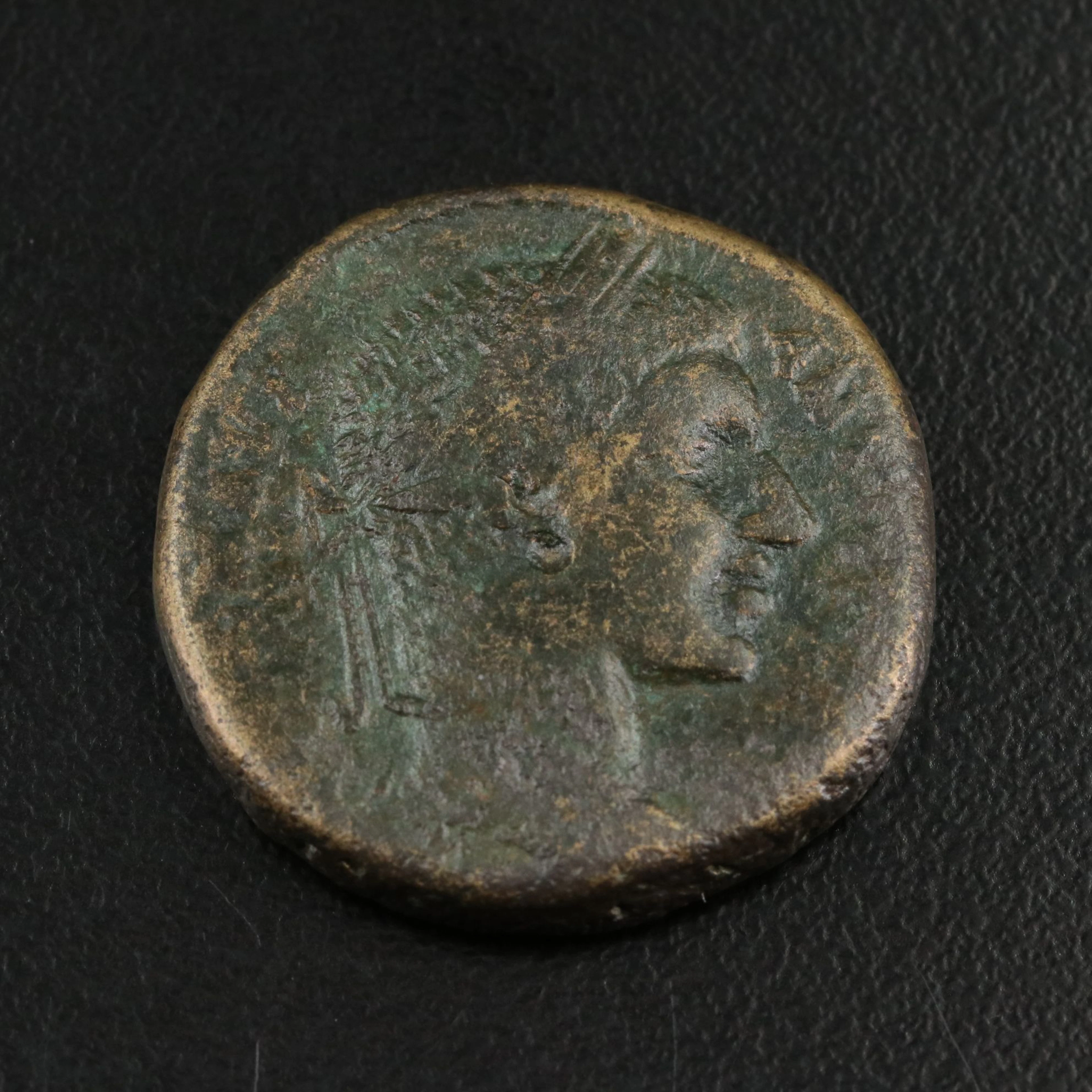 Ancient Roman Provincial Æ25 Coin of Elagabalus, ca. 220 A.D.