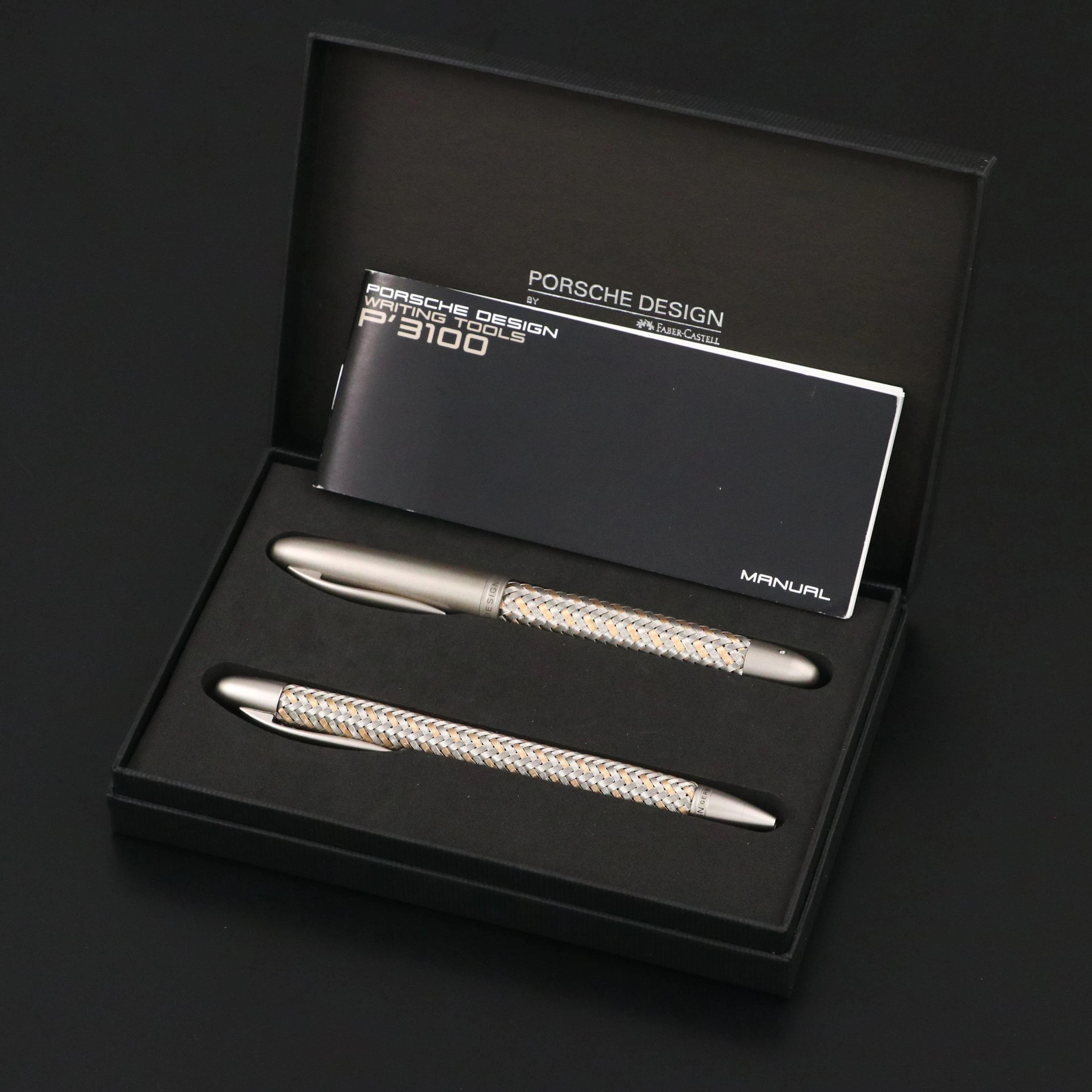 Faber-Castell Porsche Design Two-Tone Steel Rollerball Pens