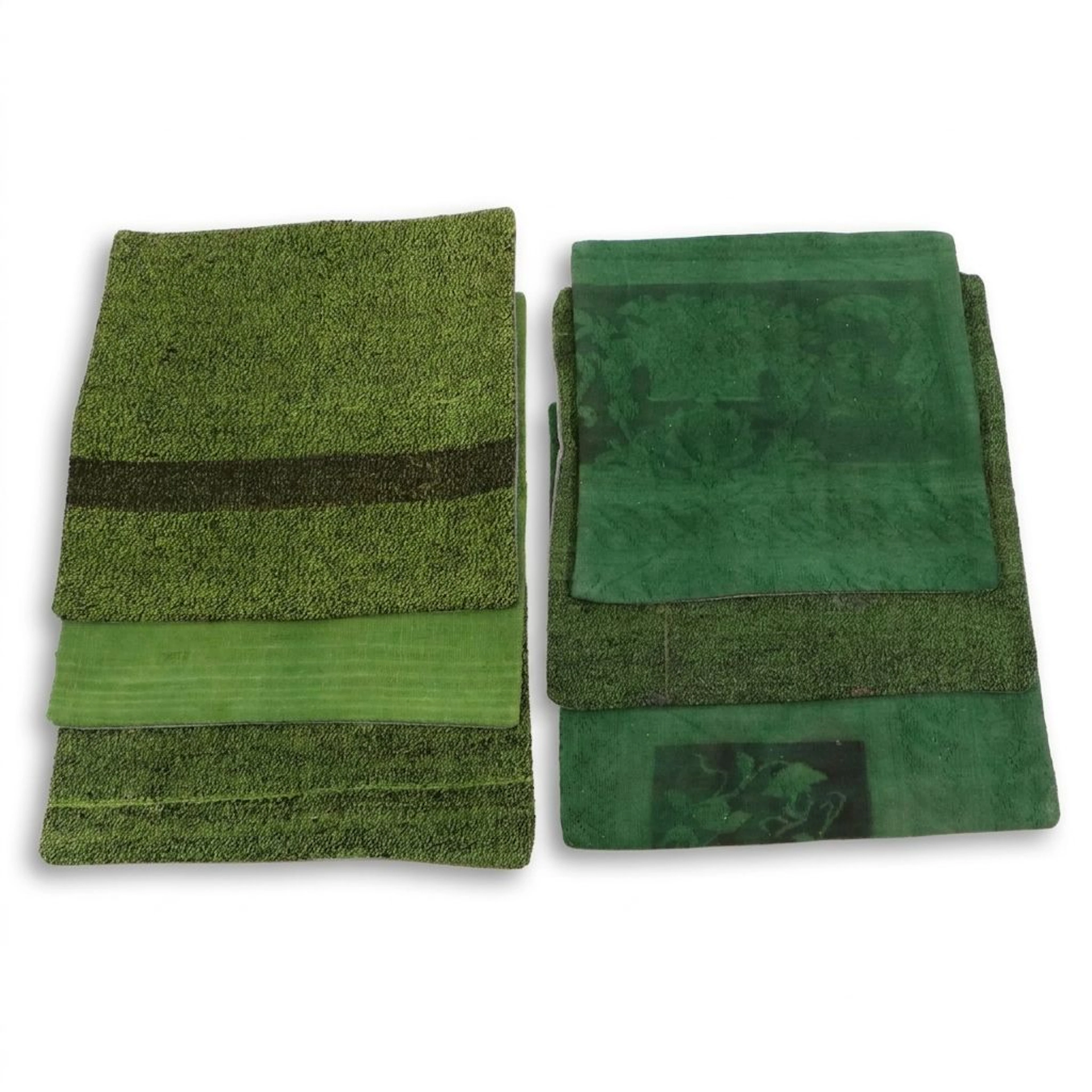 Turkish Overdyed Handwoven Rug Faced Pillow Covers