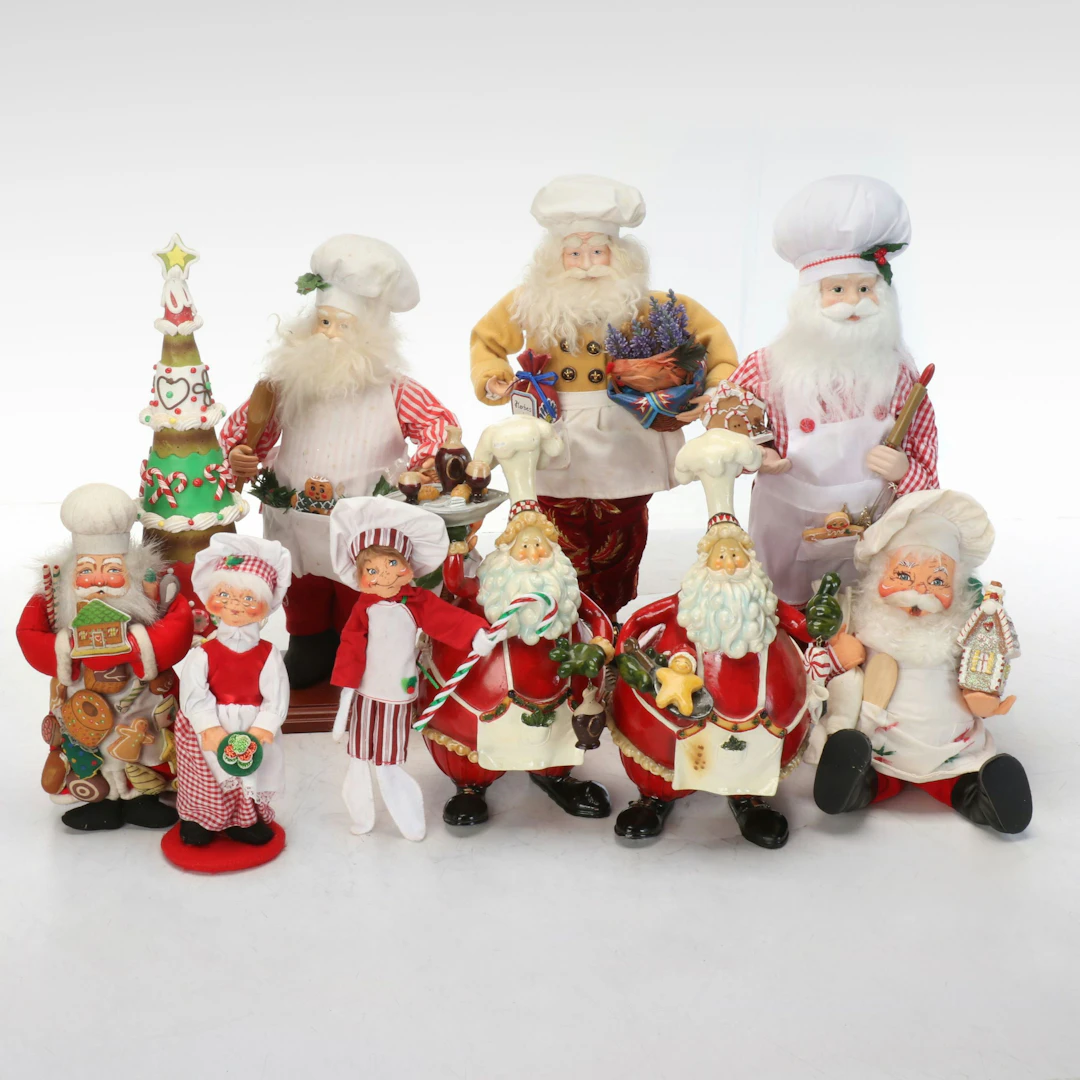 Gingerbread Santa Collection